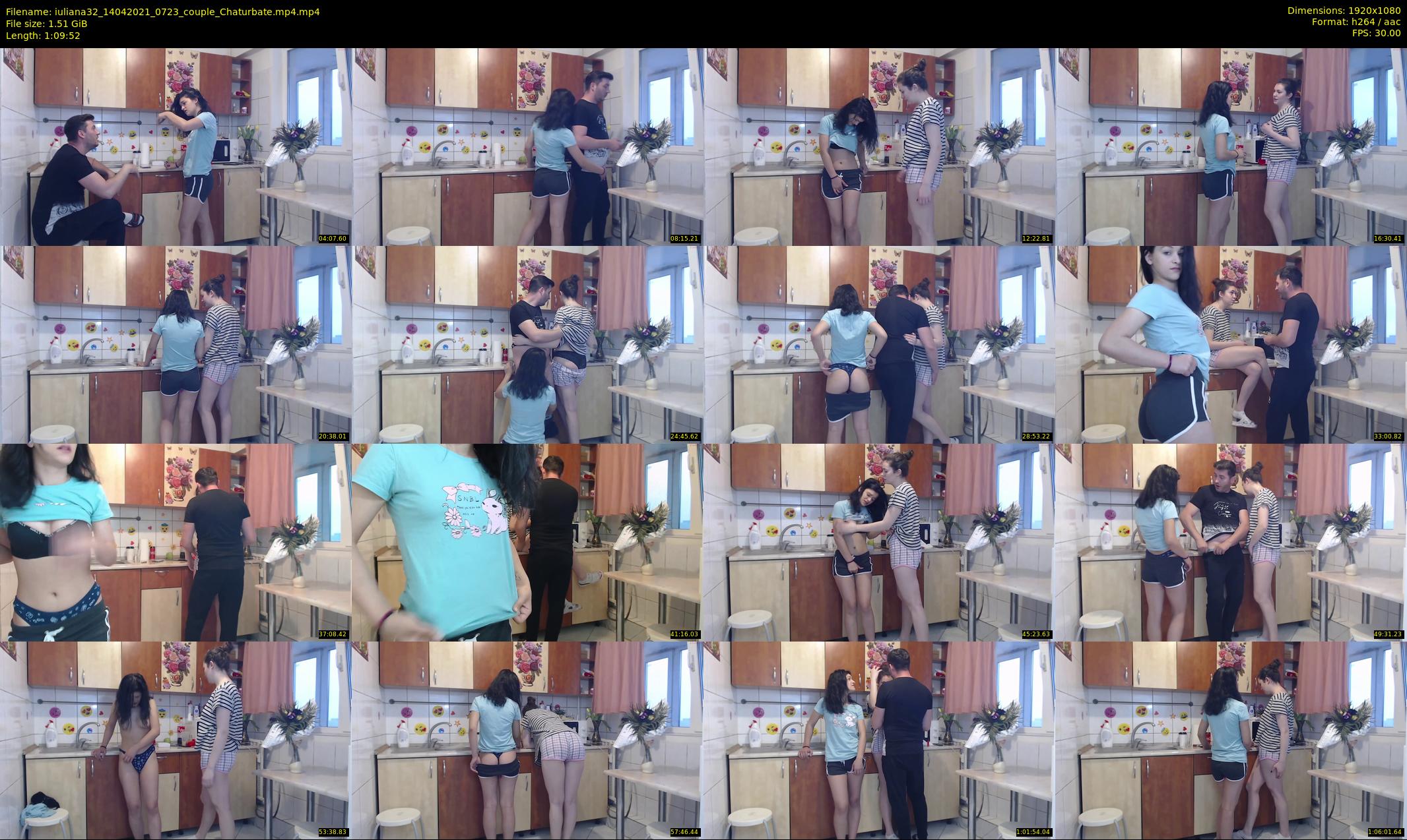 iuliana32 — 70 minute Chaturbate couple cam show recording, 1080p, Apr 14, 2021
