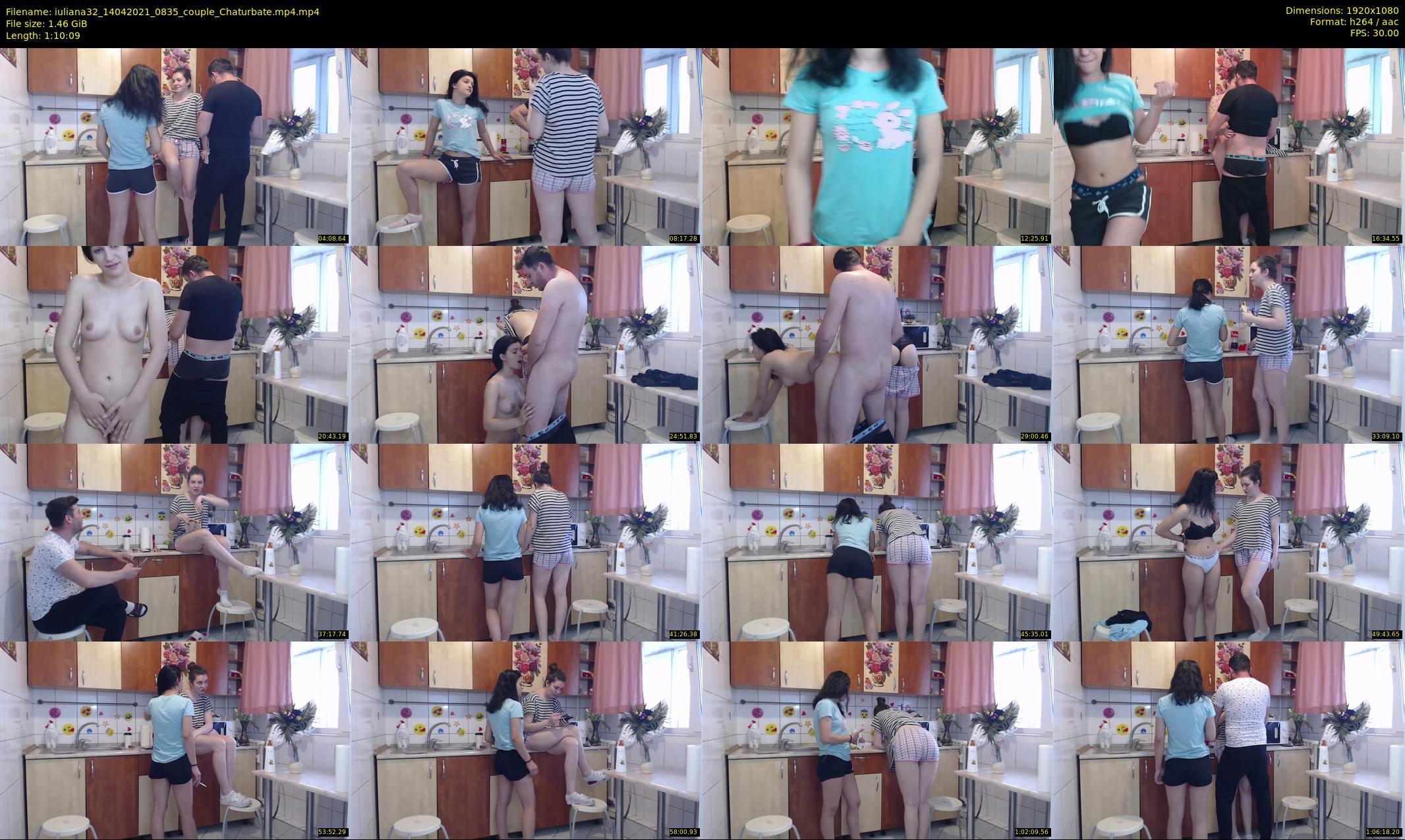 iuliana32 — 71 minute Chaturbate couple cam show recording, 1080p, Apr 14, 2021