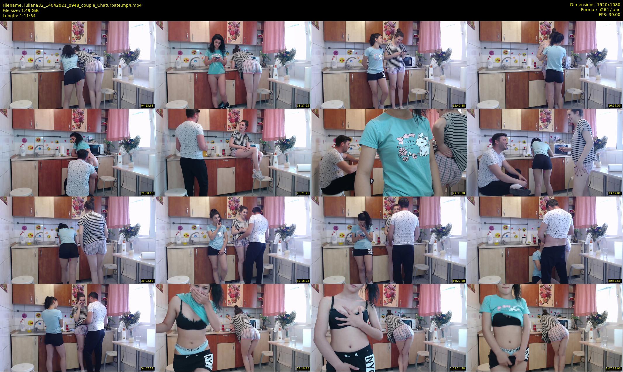 iuliana32 — 72 minute Chaturbate couple cam show recording, 1080p, Apr 14, 2021