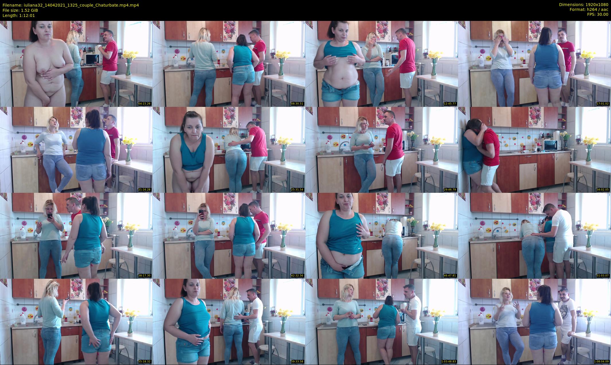 iuliana32 — 73 minute Chaturbate couple cam show recording, 1080p, Apr 14, 2021