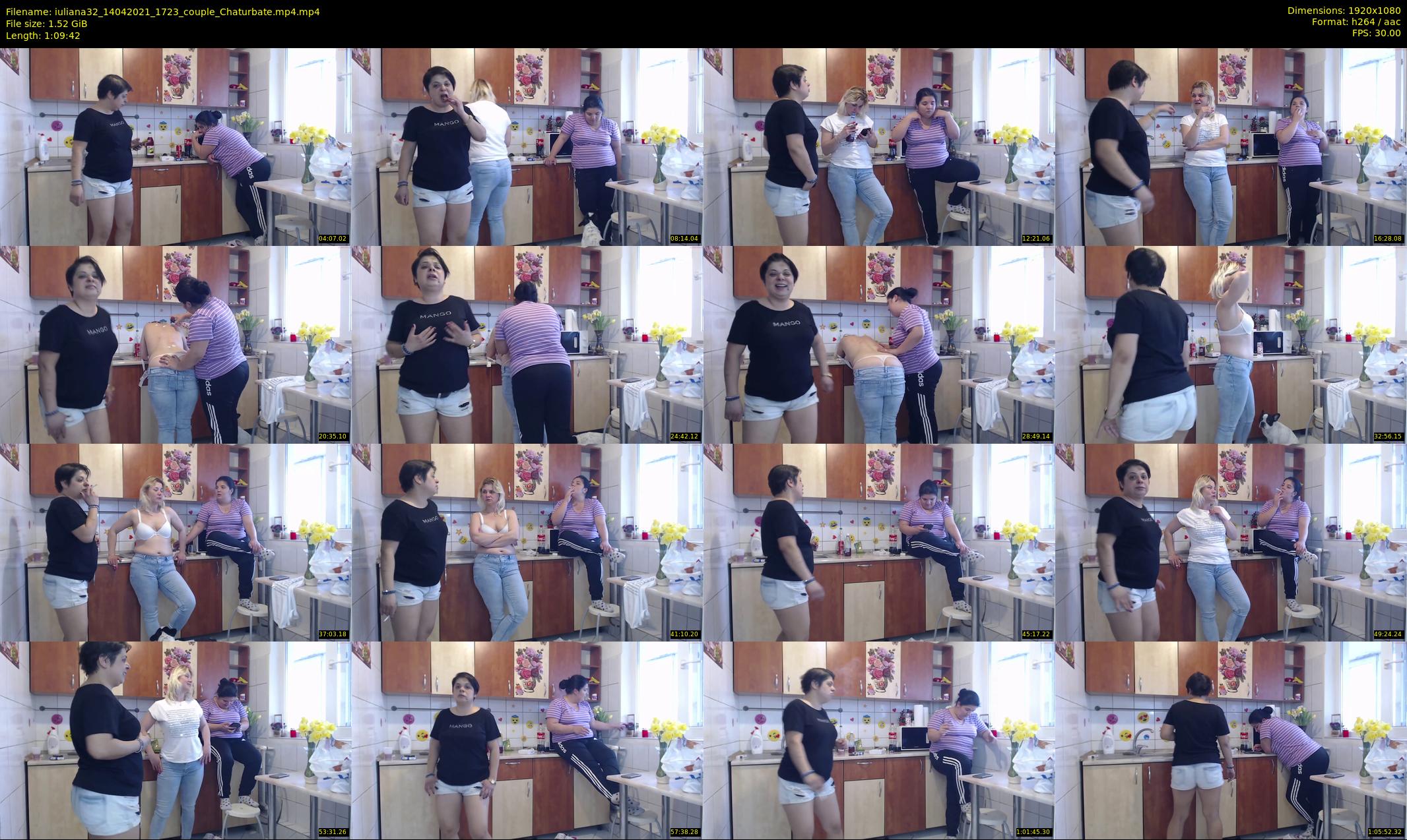 iuliana32 — 70 minute Chaturbate couple cam show recording, 1080p, Apr 14, 2021