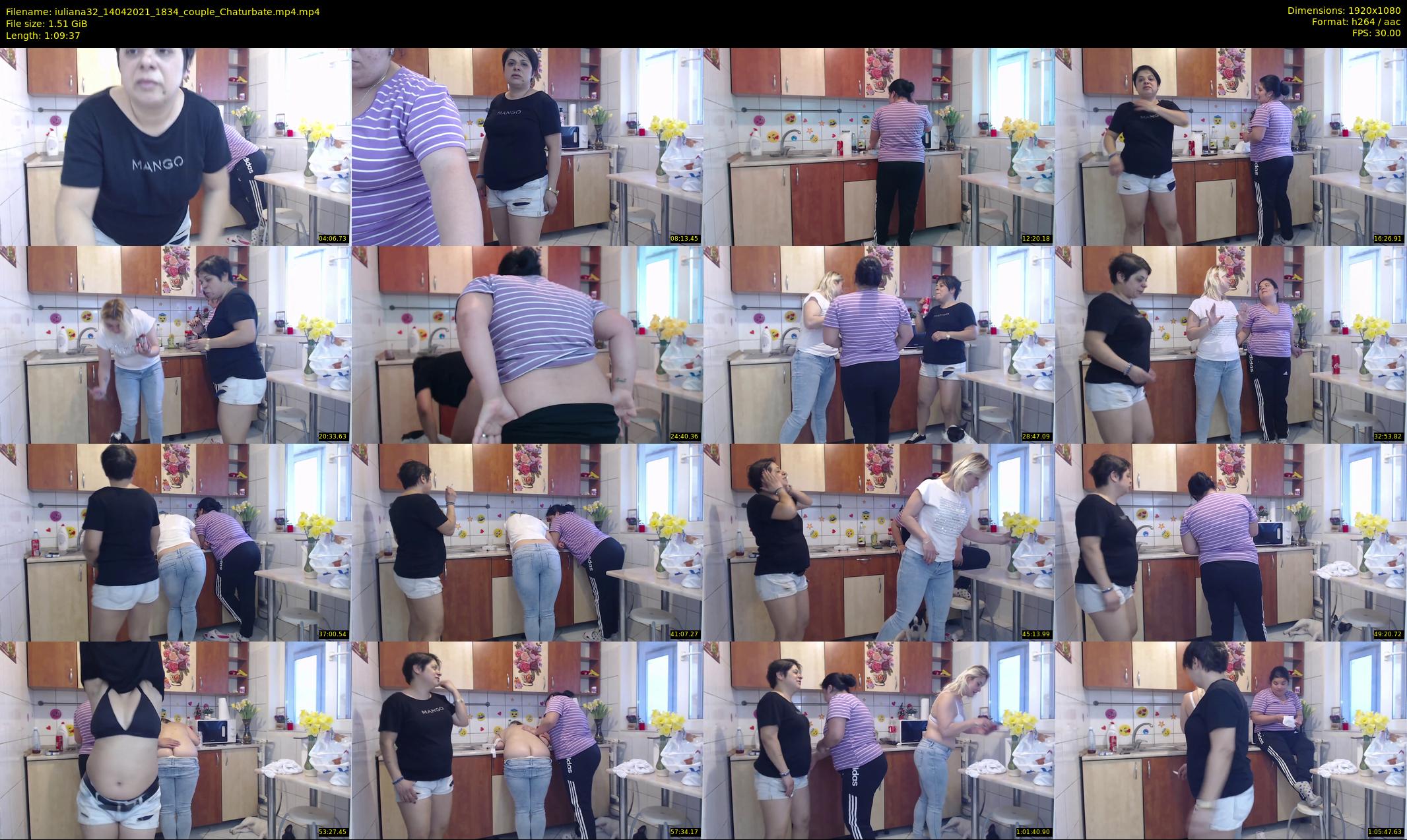 iuliana32 — 70 minute Chaturbate couple cam show recording, 1080p, Apr 14, 2021
