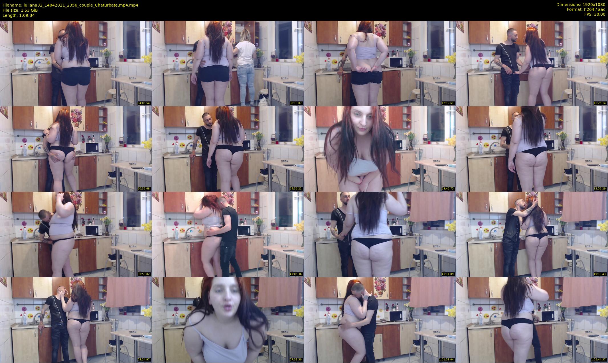 iuliana32 — 70 minute Chaturbate couple cam show recording, 1080p, Apr 14, 2021