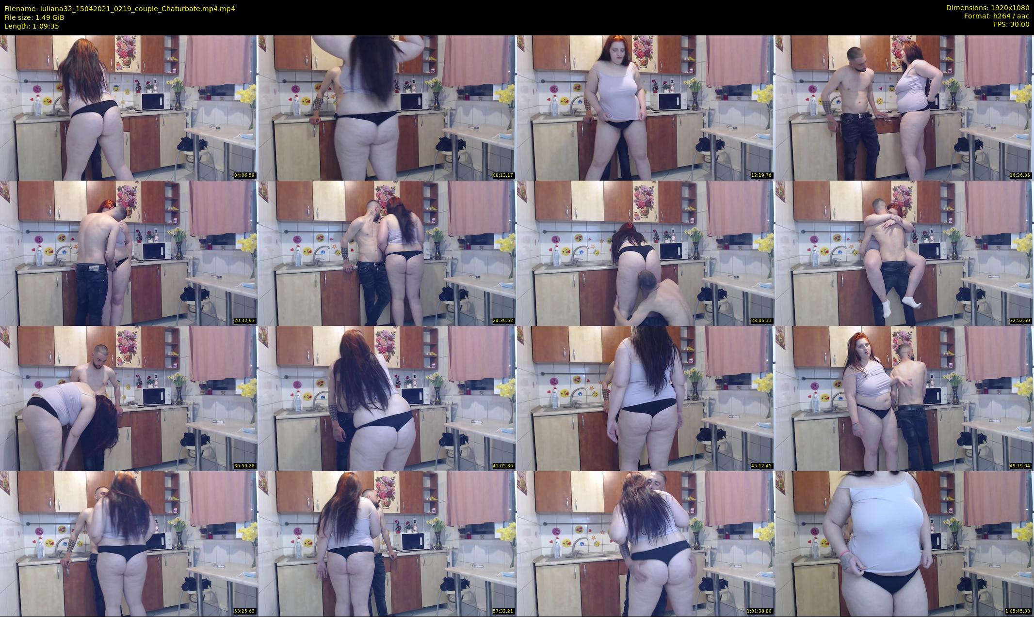 iuliana32 — 70 minute Chaturbate couple cam show recording, 1080p, Apr 15, 2021