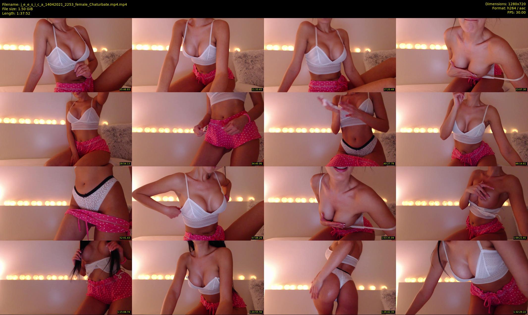 j_e_e_s_i_c_a — 98 minute Chaturbate female cam show recording, 720p, Apr 14, 2021