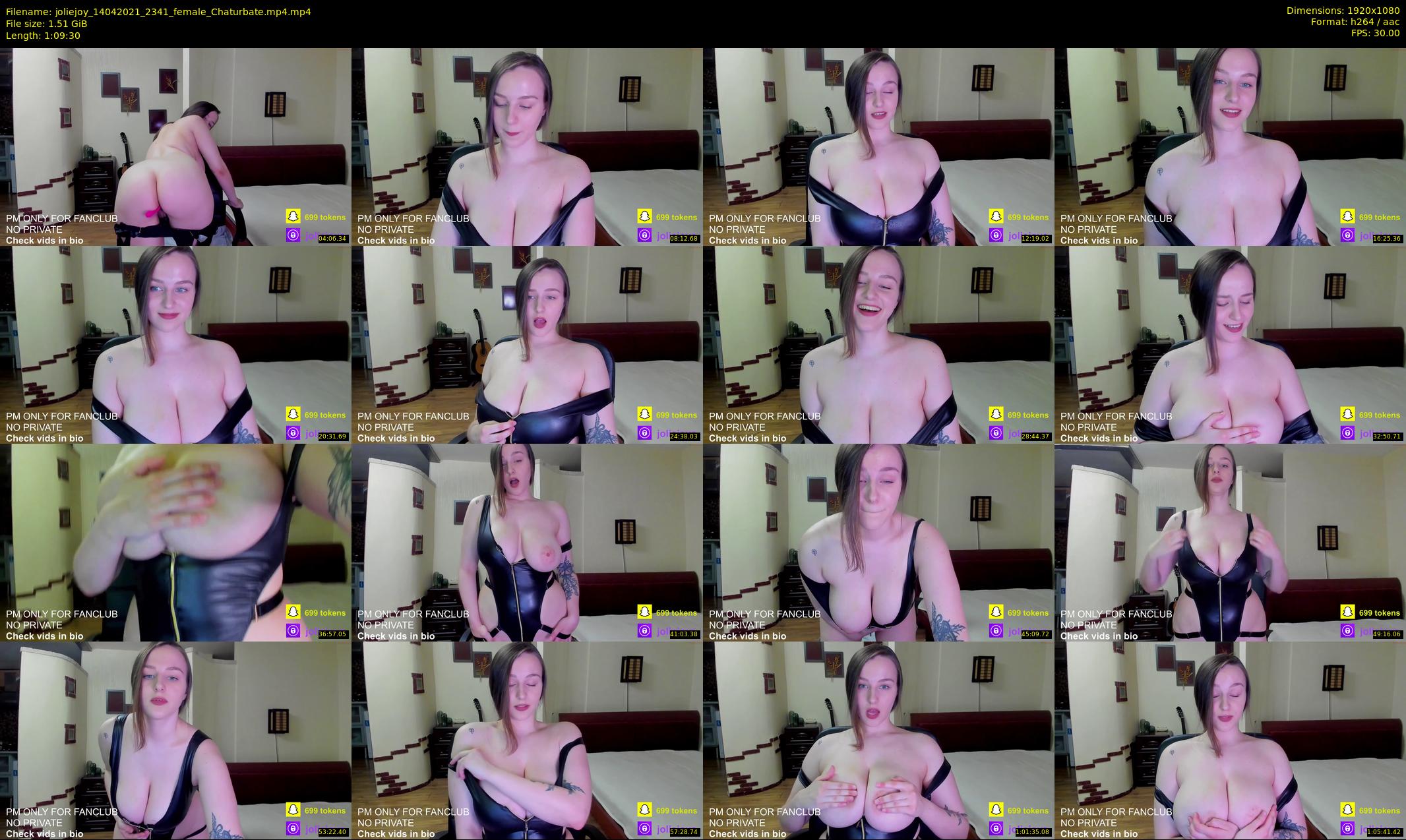 joliejoy — 70 minute Chaturbate female cam show recording, 1080p, Apr 14, 2021