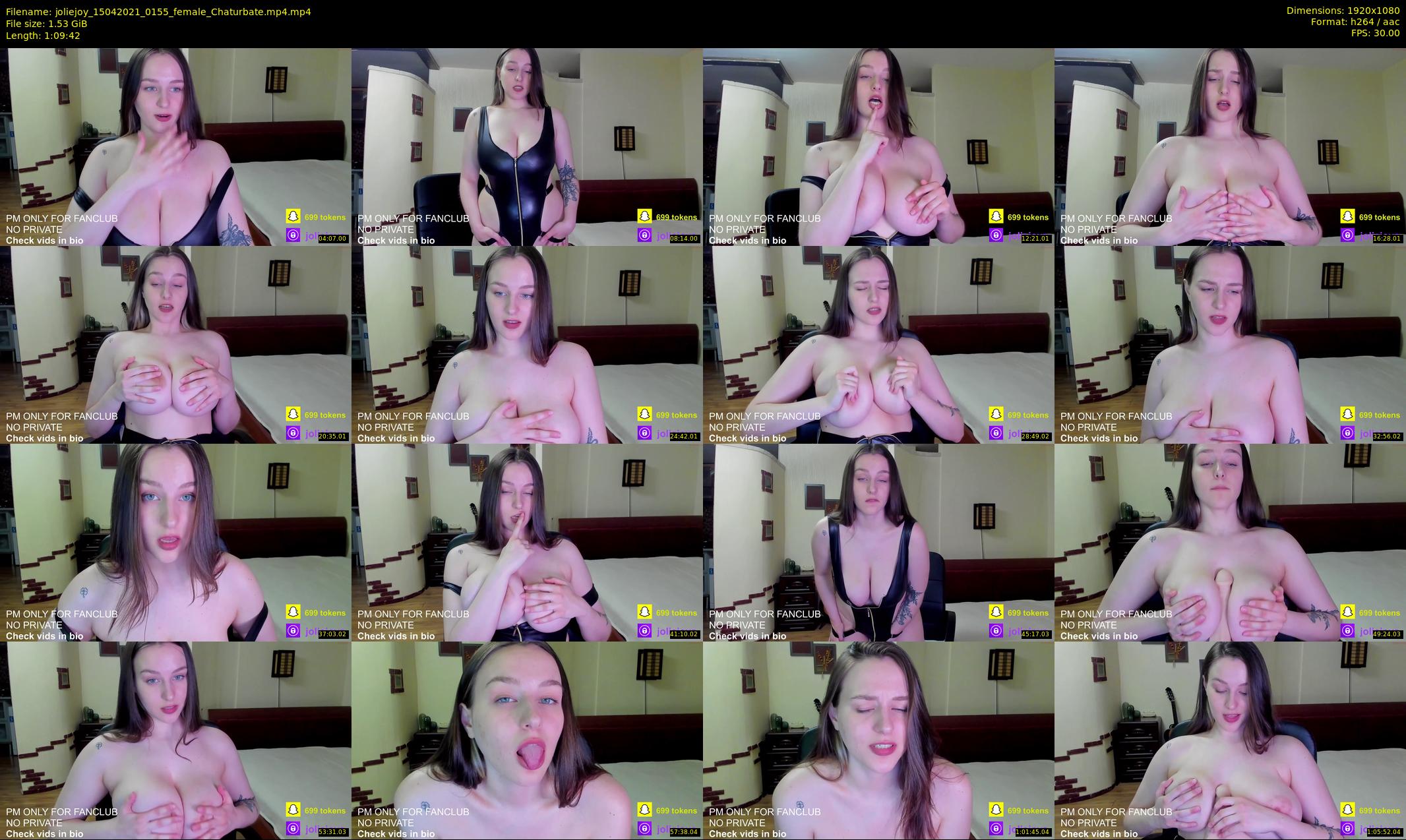 joliejoy — 70 minute Chaturbate female cam show recording, 1080p, Apr 15, 2021