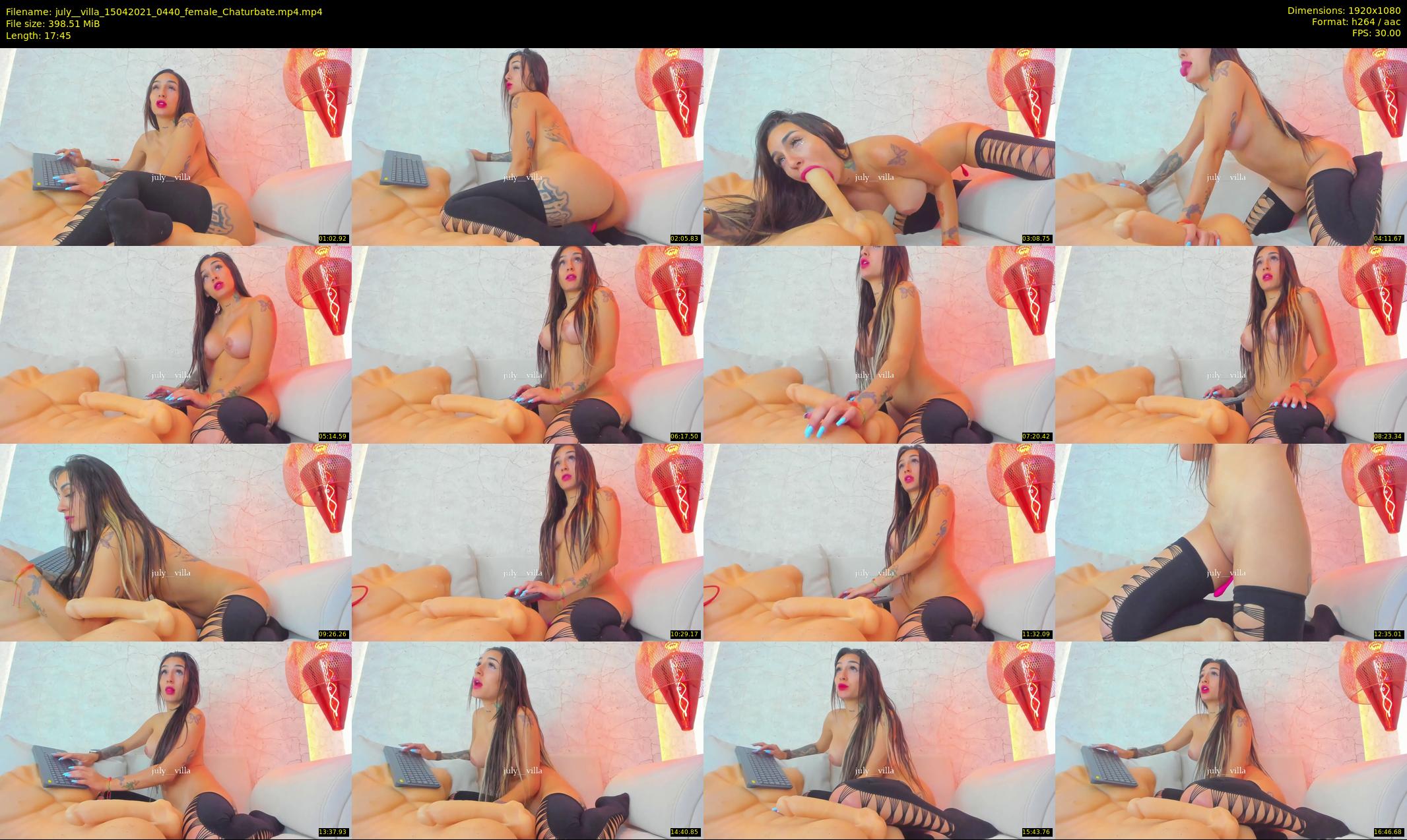 july__villa — 18 minute Chaturbate female cam show recording, 1080p, Apr 15, 2021