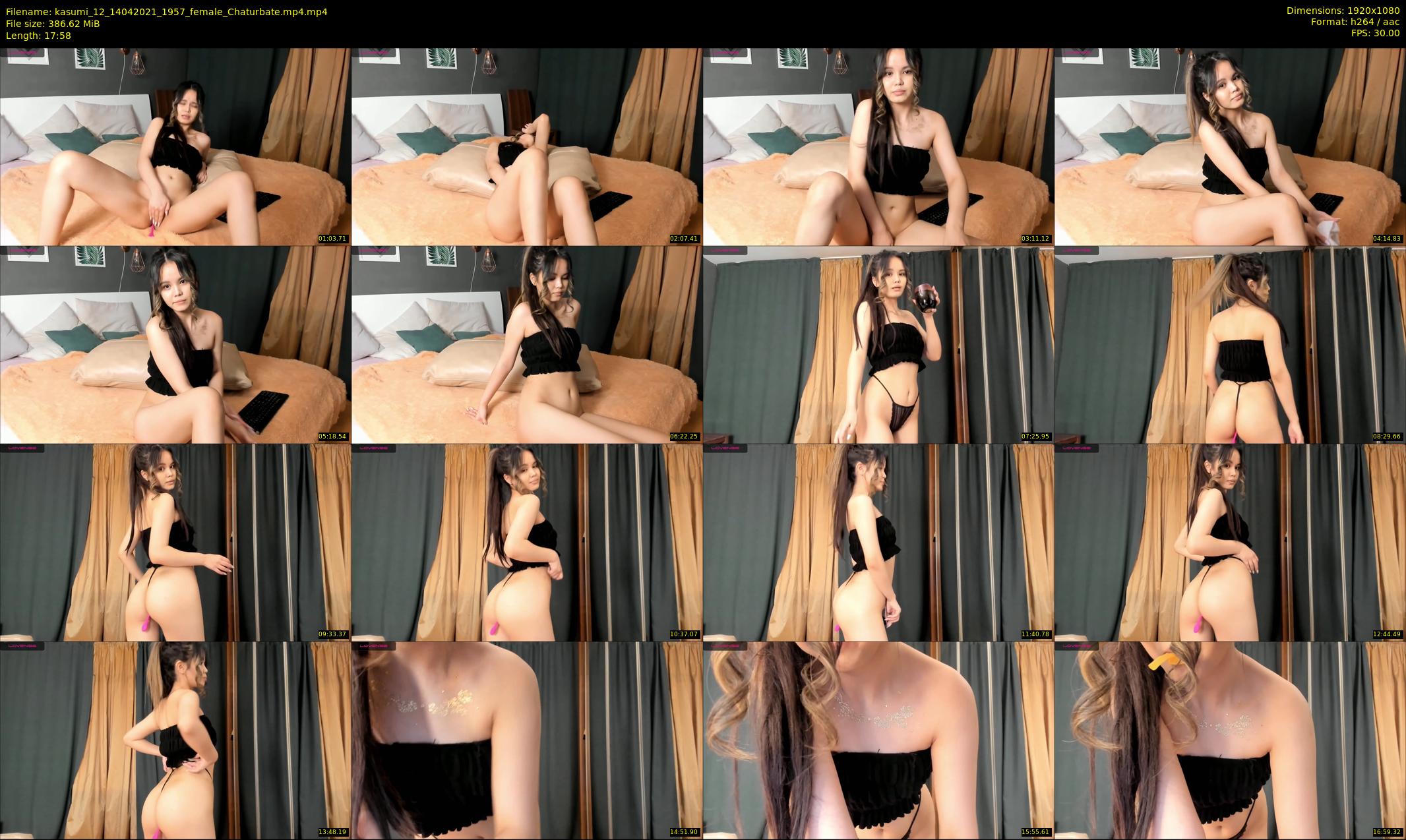 kasumi_12 — 18 minute Chaturbate female cam show recording, 1080p, Apr 14, 2021