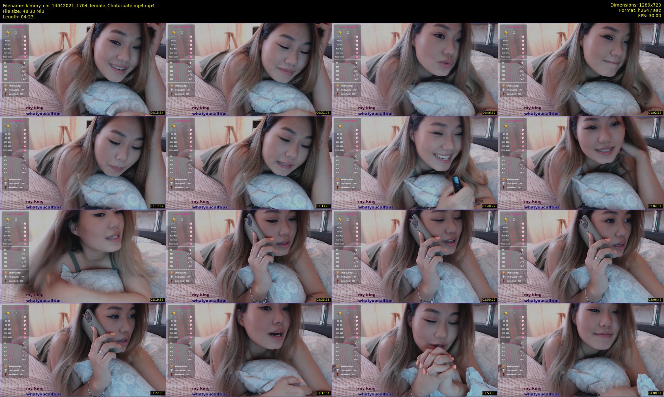 kimmy_chi — 5 minute Chaturbate female cam show recording, 720p, Apr 14, 2021