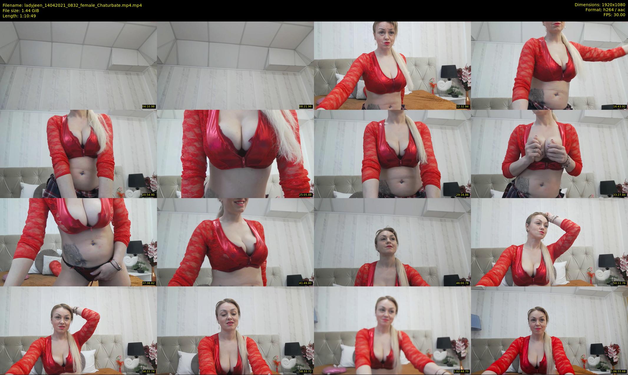 ladyjeen — 71 minute Chaturbate female cam show recording, 1080p, Apr 14, 2021