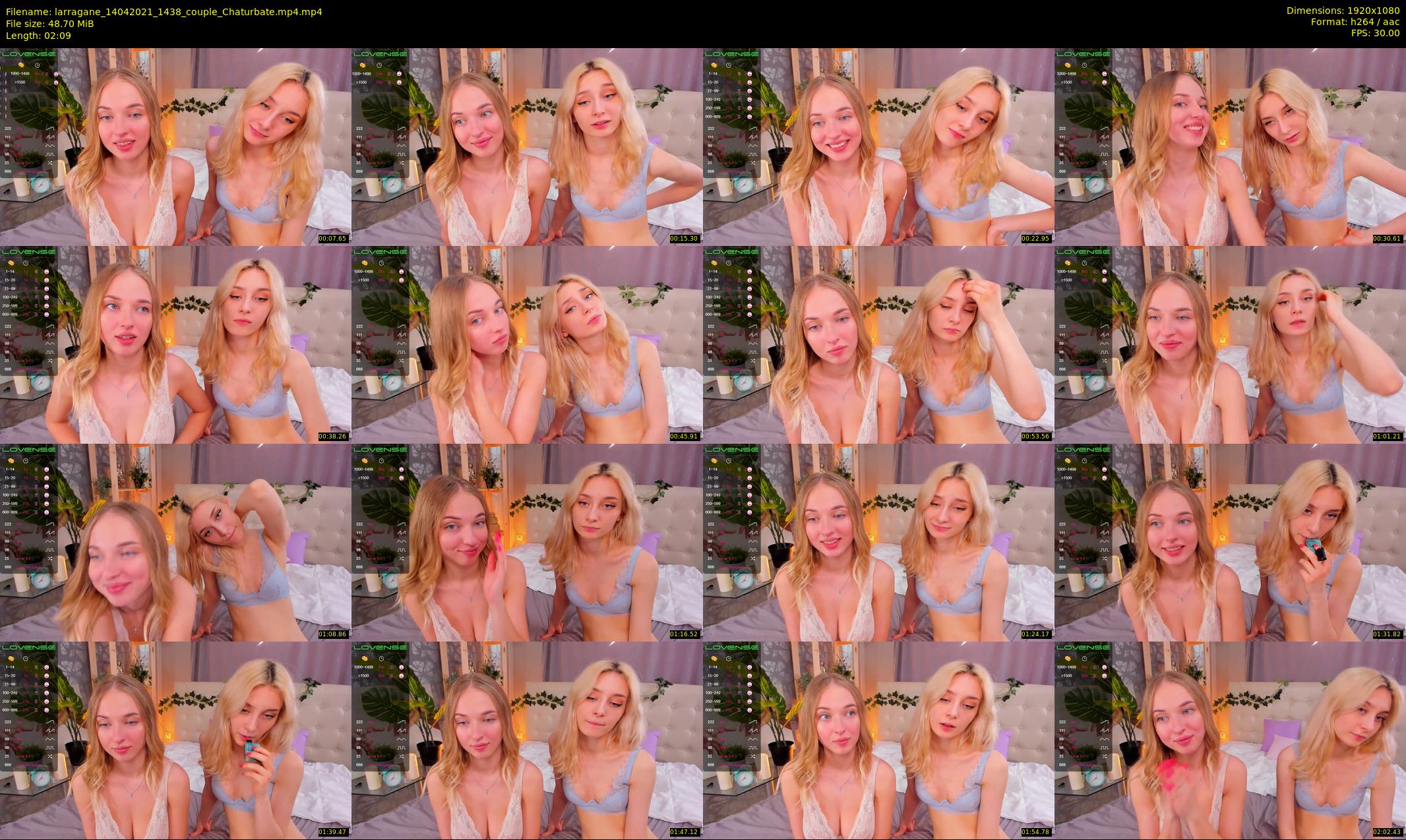 larragane — 3 minute Chaturbate couple cam show recording, 1080p, Apr 14, 2021