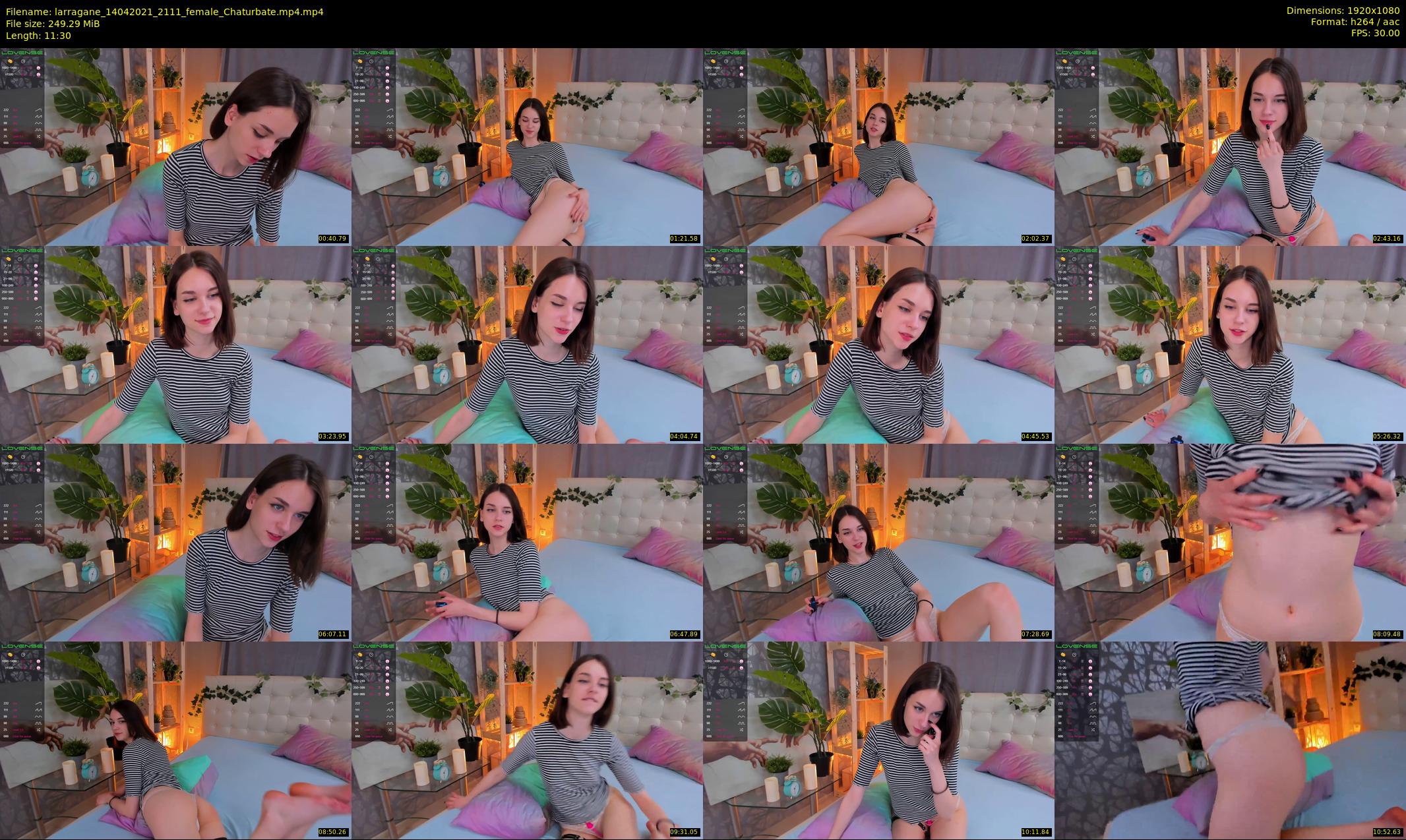 larragane — 12 minute Chaturbate couple cam show recording, 1080p, Apr 14, 2021