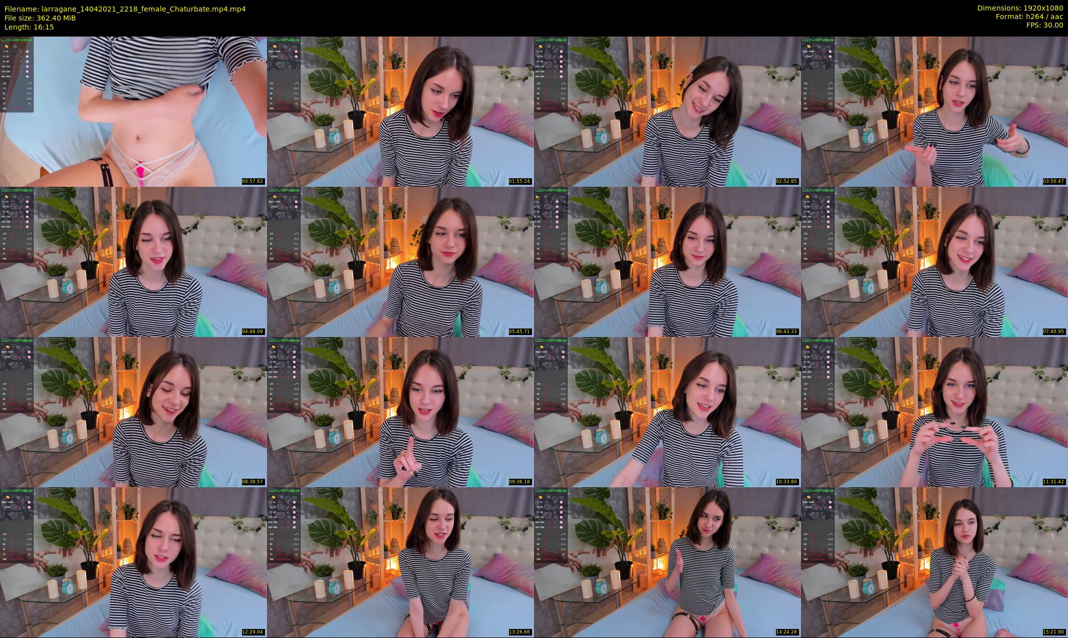 larragane — 17 minute Chaturbate couple cam show recording, 1080p, Apr 14, 2021