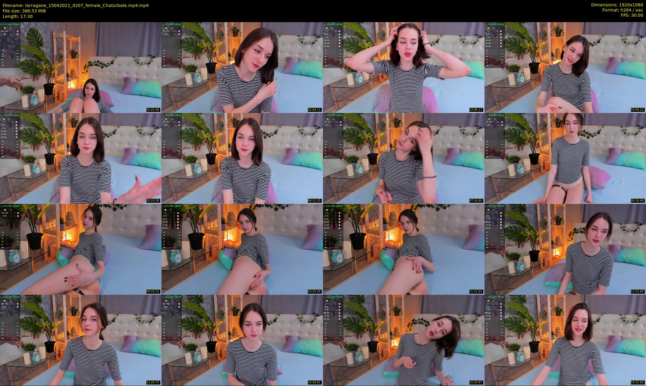 larragane — 18 minute Chaturbate couple cam show recording, 1080p, Apr 15, 2021