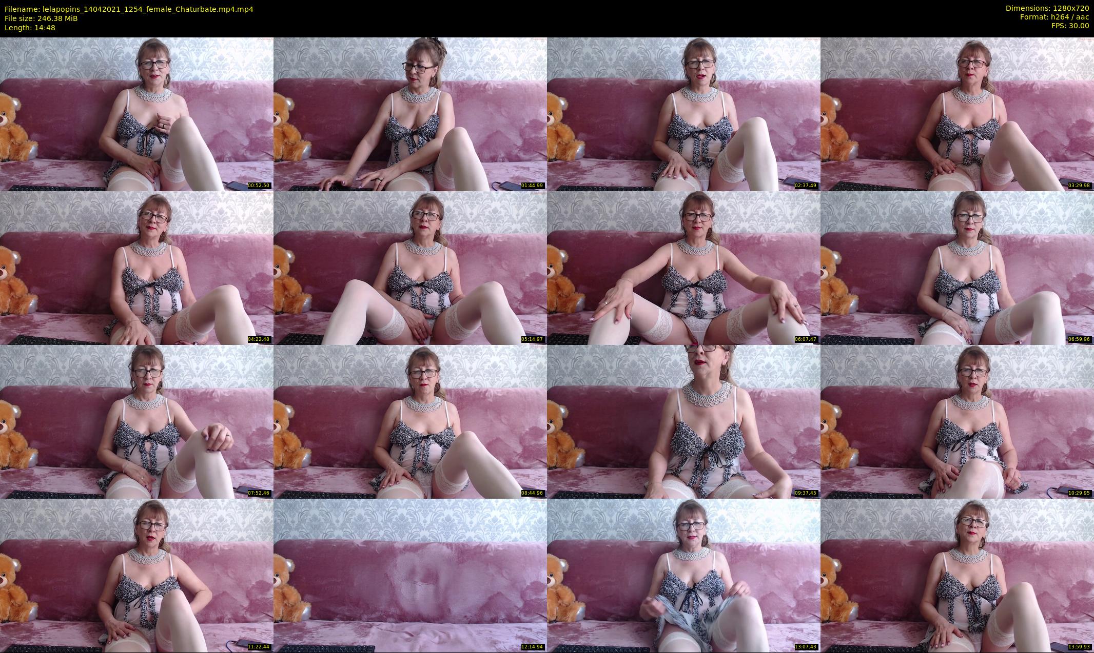 lelapopins — 15 minute Chaturbate female cam show recording, 720p, Apr 14, 2021