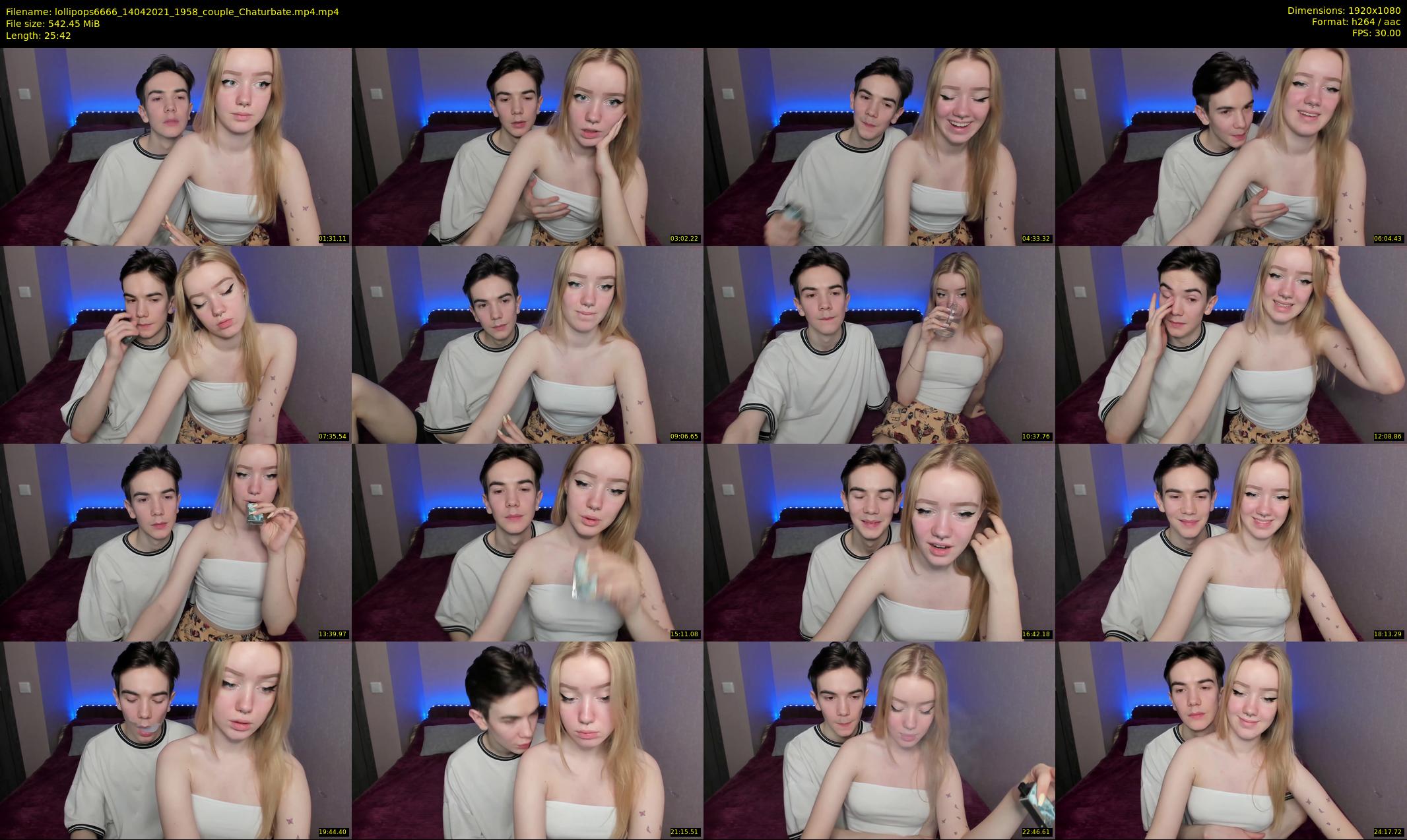 lollipops6666 — 26 minute Chaturbate couple cam show recording, 1080p, Apr 14, 2021