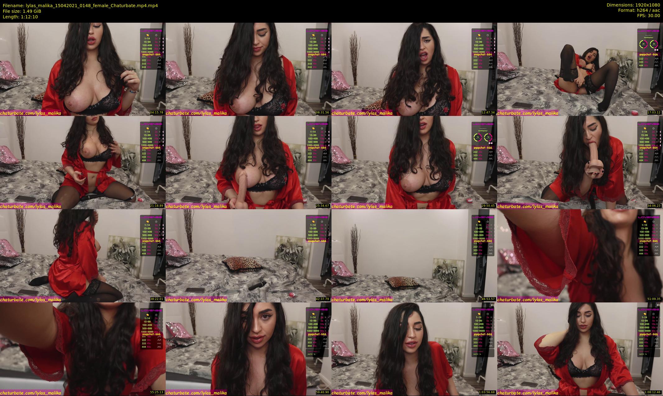 lylas_malika — 73 minute Chaturbate female cam show recording, 1080p, Apr 15, 2021