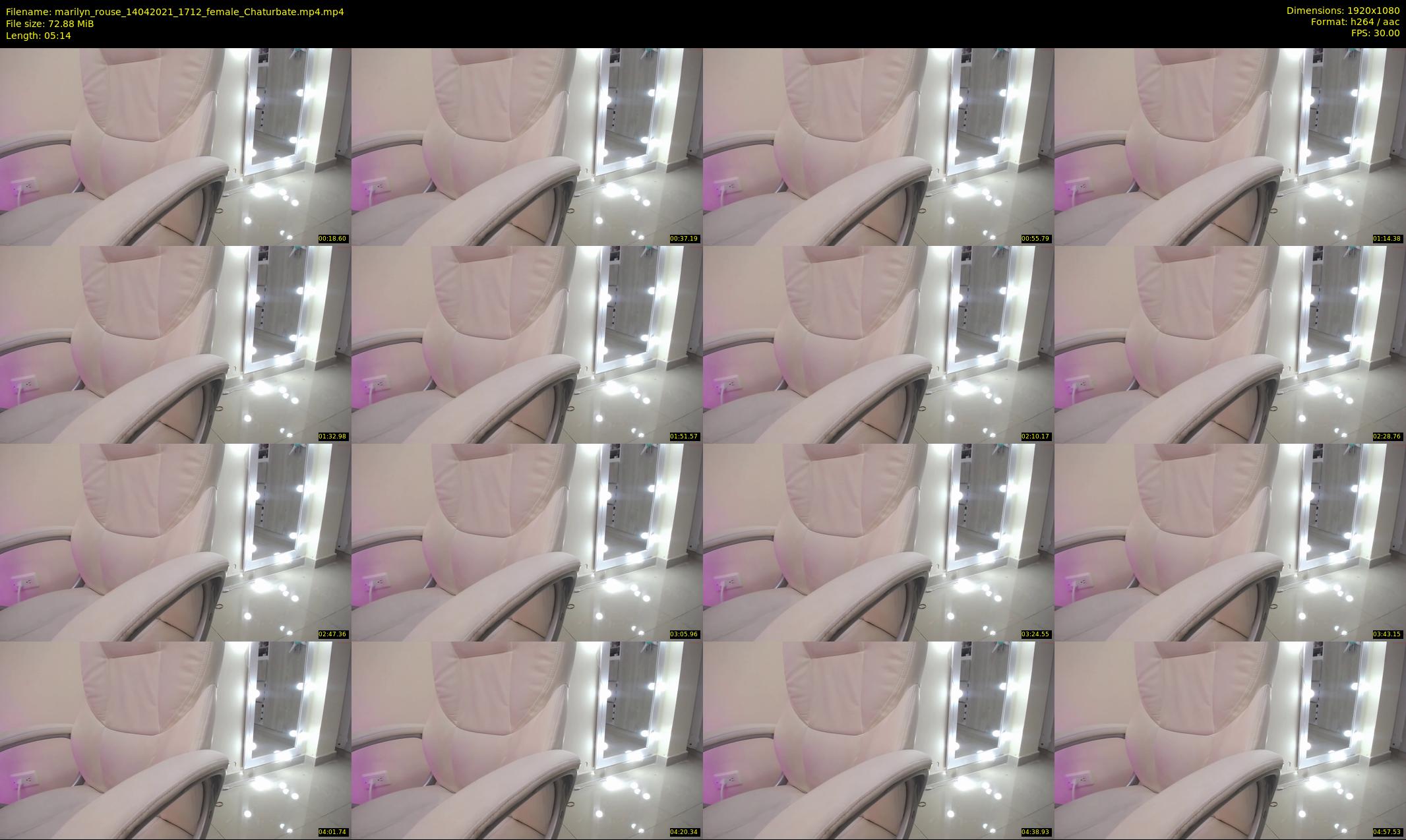 marilyn_rouse — 6 minute Chaturbate female cam show recording, 1080p, Apr 14, 2021