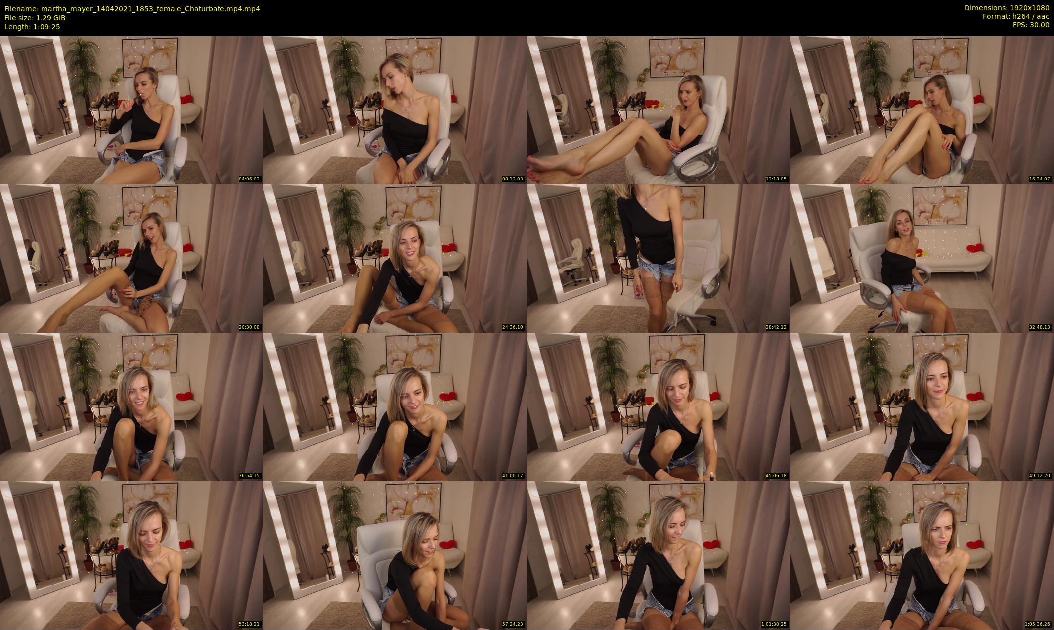 martha_mayer — 70 minute Chaturbate female cam show recording, 1080p, Apr 14, 2021