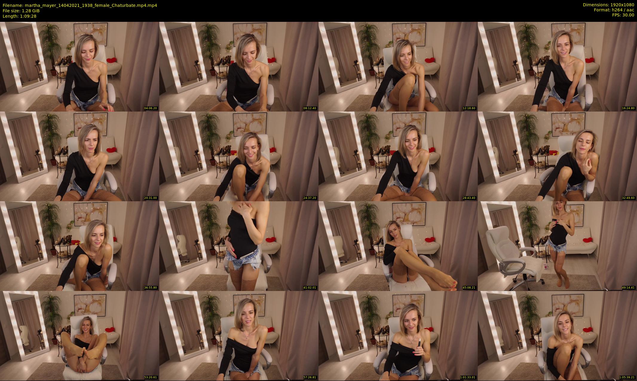martha_mayer — 70 minute Chaturbate female cam show recording, 1080p, Apr 14, 2021