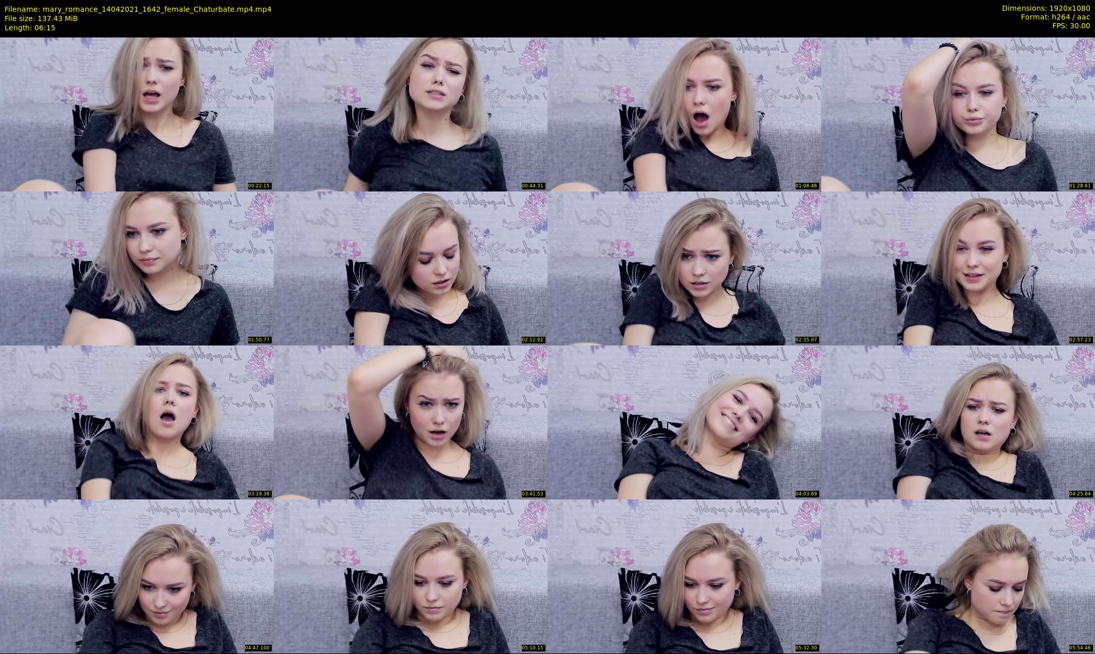 mary_romance — 7 minute Chaturbate female cam show recording, 1080p, Apr 14, 2021