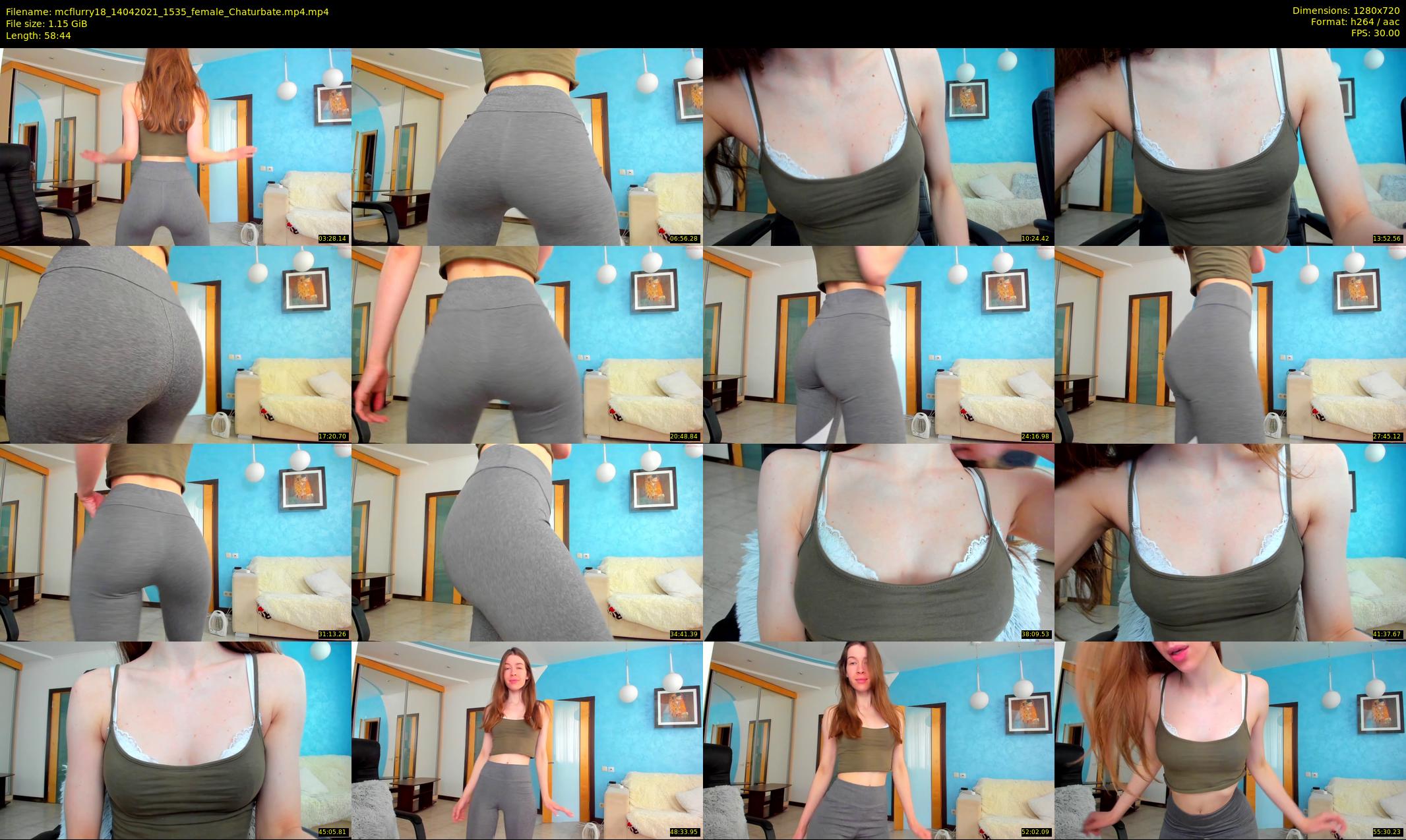 mcflurry18 — 59 minute Chaturbate female cam show recording, 720p, Apr 14, 2021