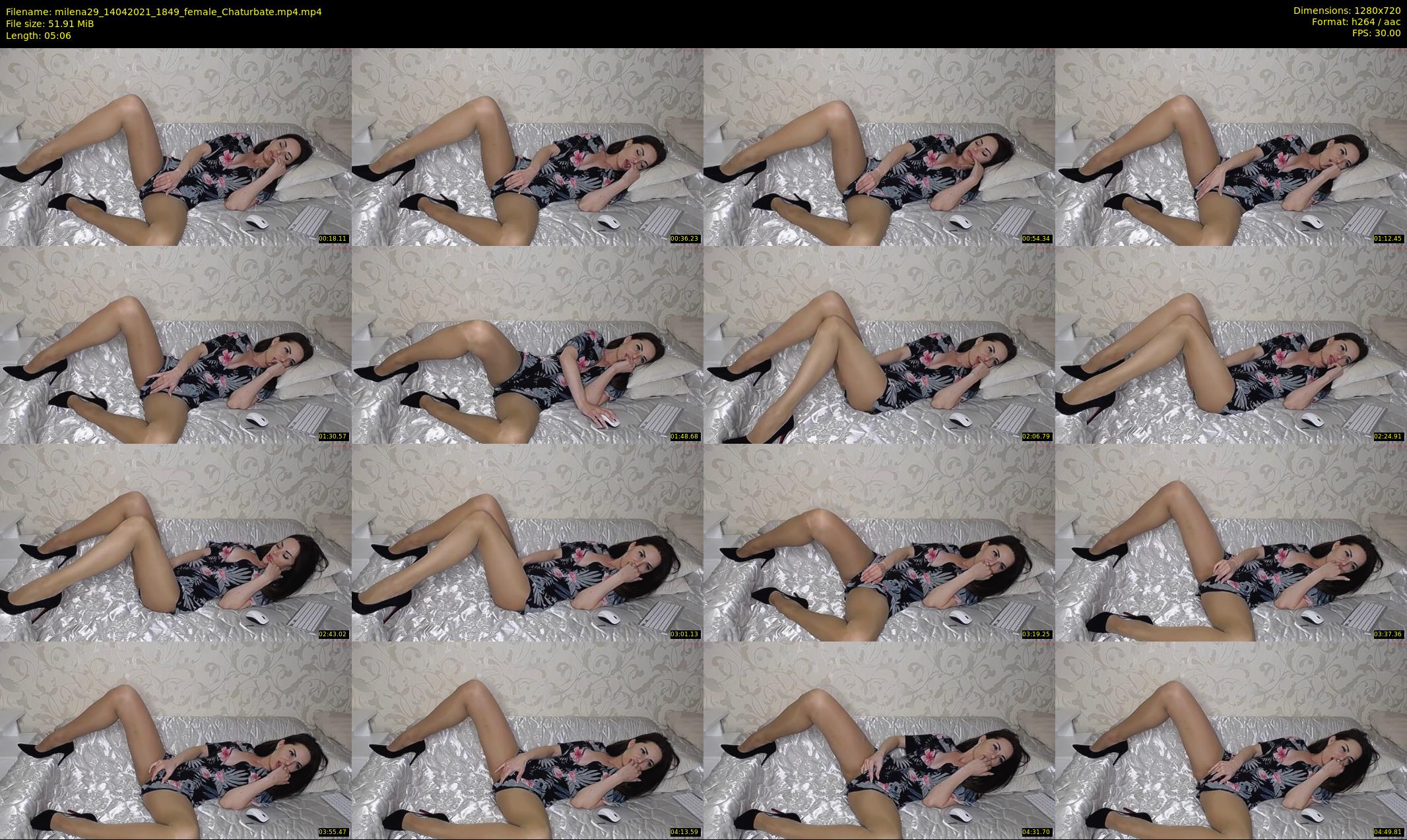 milena29 — 6 minute Chaturbate female cam show recording, 720p, Apr 14, 2021