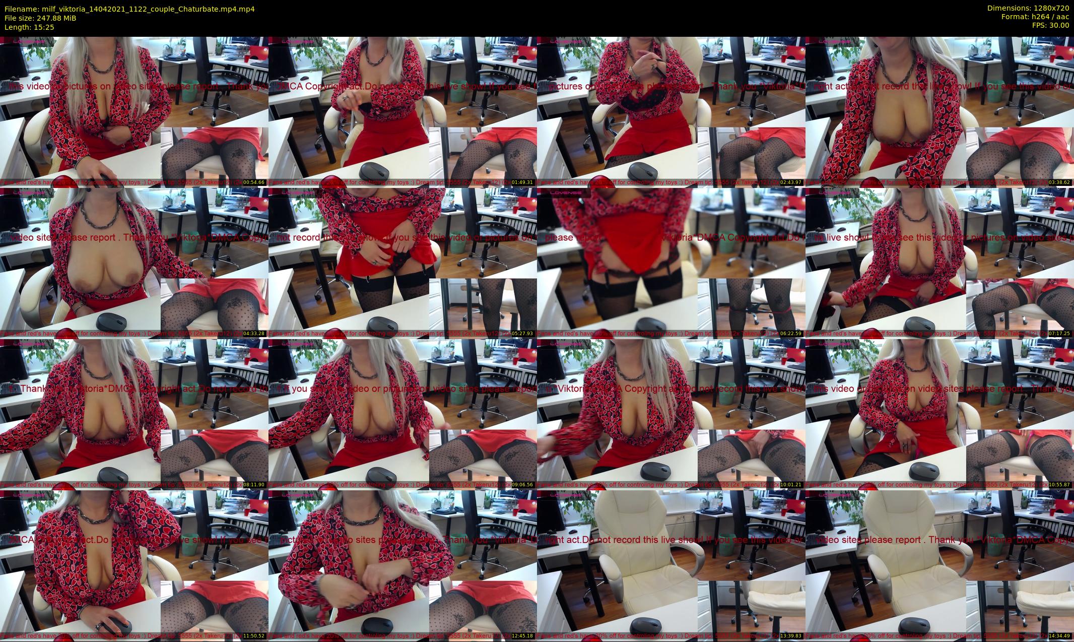 milf_viktoria — 16 minute Chaturbate female cam show recording, 720p, Apr 14, 2021