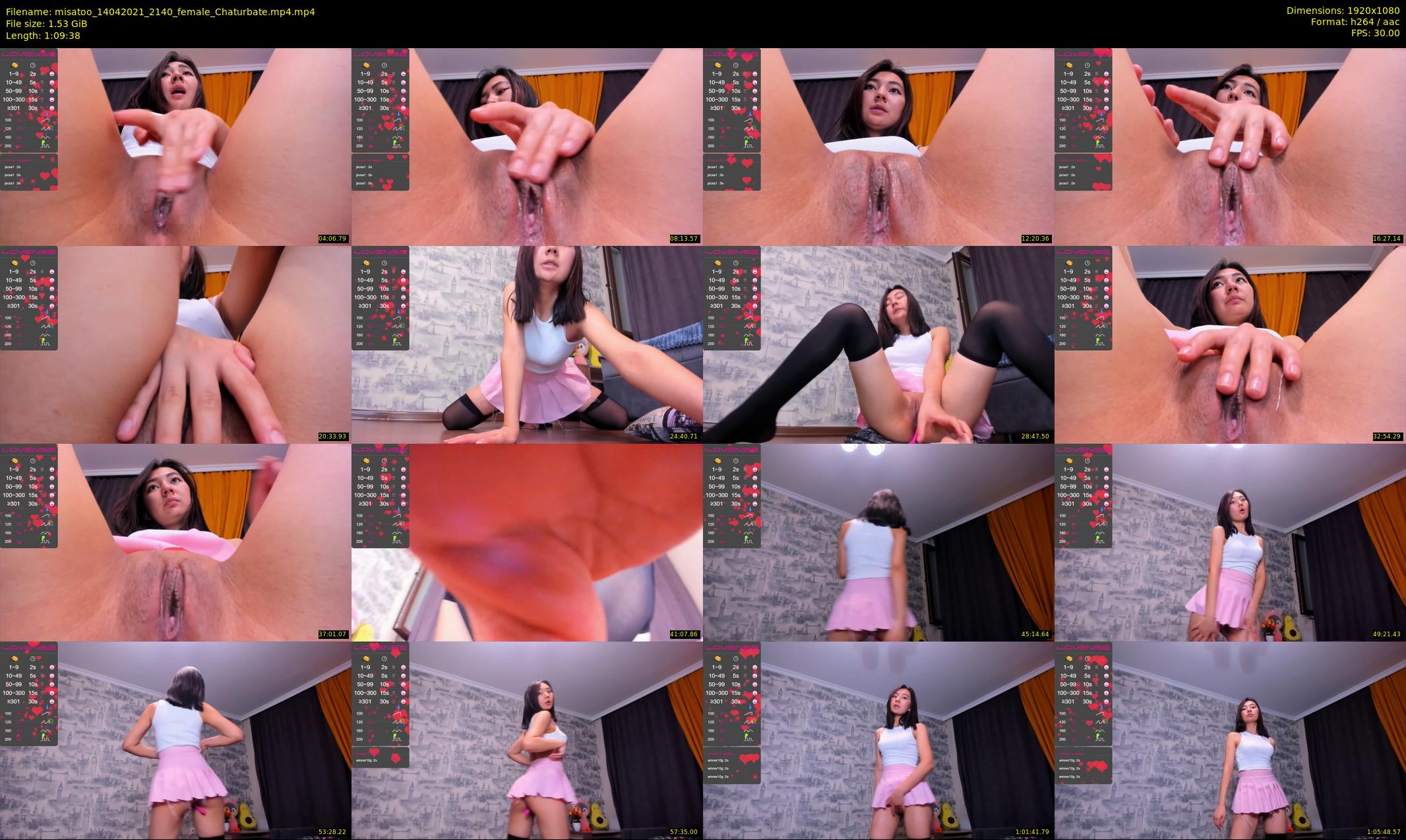 misatoo — 70 minute Chaturbate female cam show recording, 1080p, Apr 14, 2021