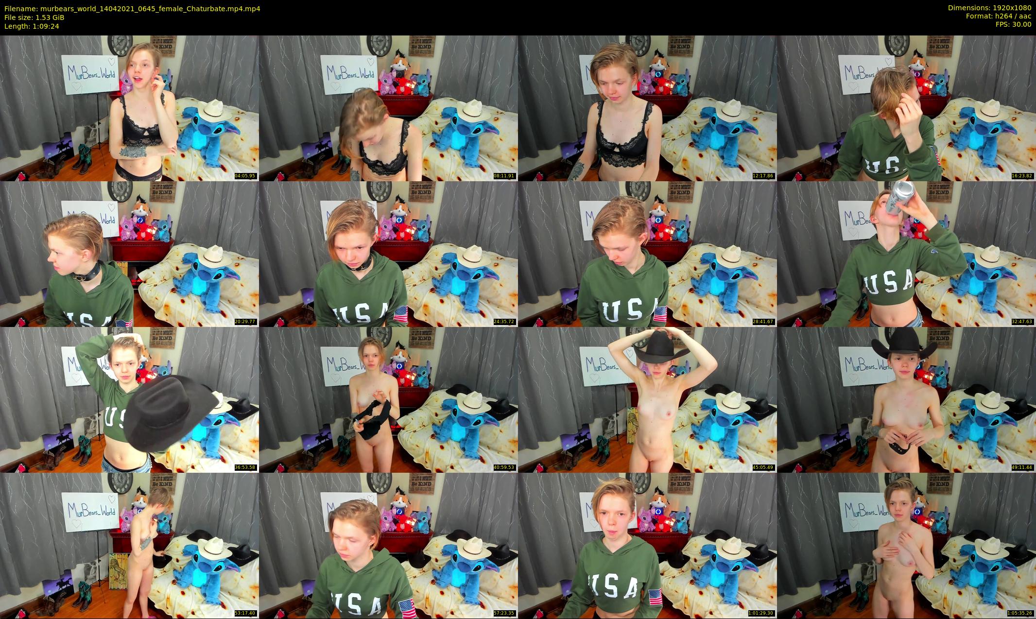 murbears_world — 70 minute Chaturbate female cam show recording, 1080p, Apr 14, 2021