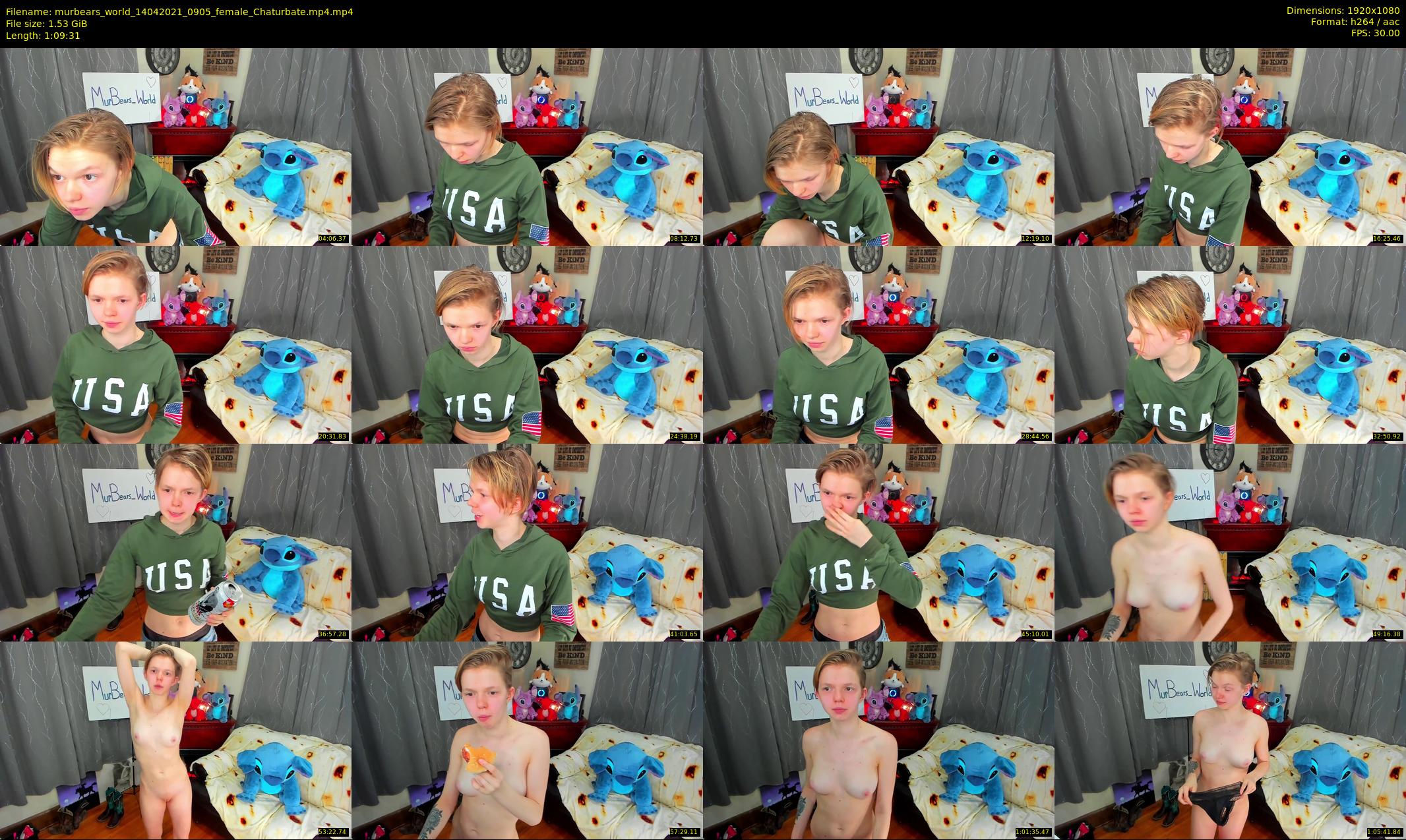 murbears_world — 70 minute Chaturbate female cam show recording, 1080p, Apr 14, 2021