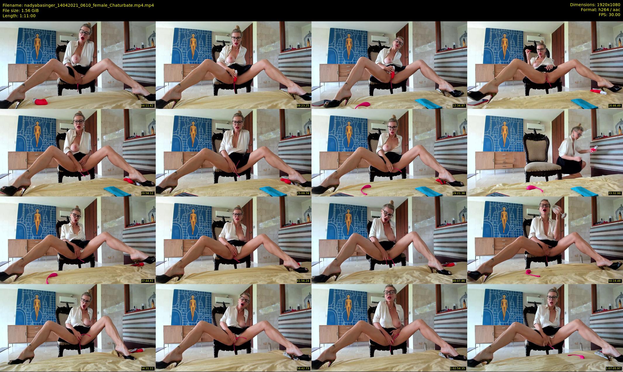 nadyabasinger — 71 minute Chaturbate female cam show recording, 1080p, Apr 14, 2021