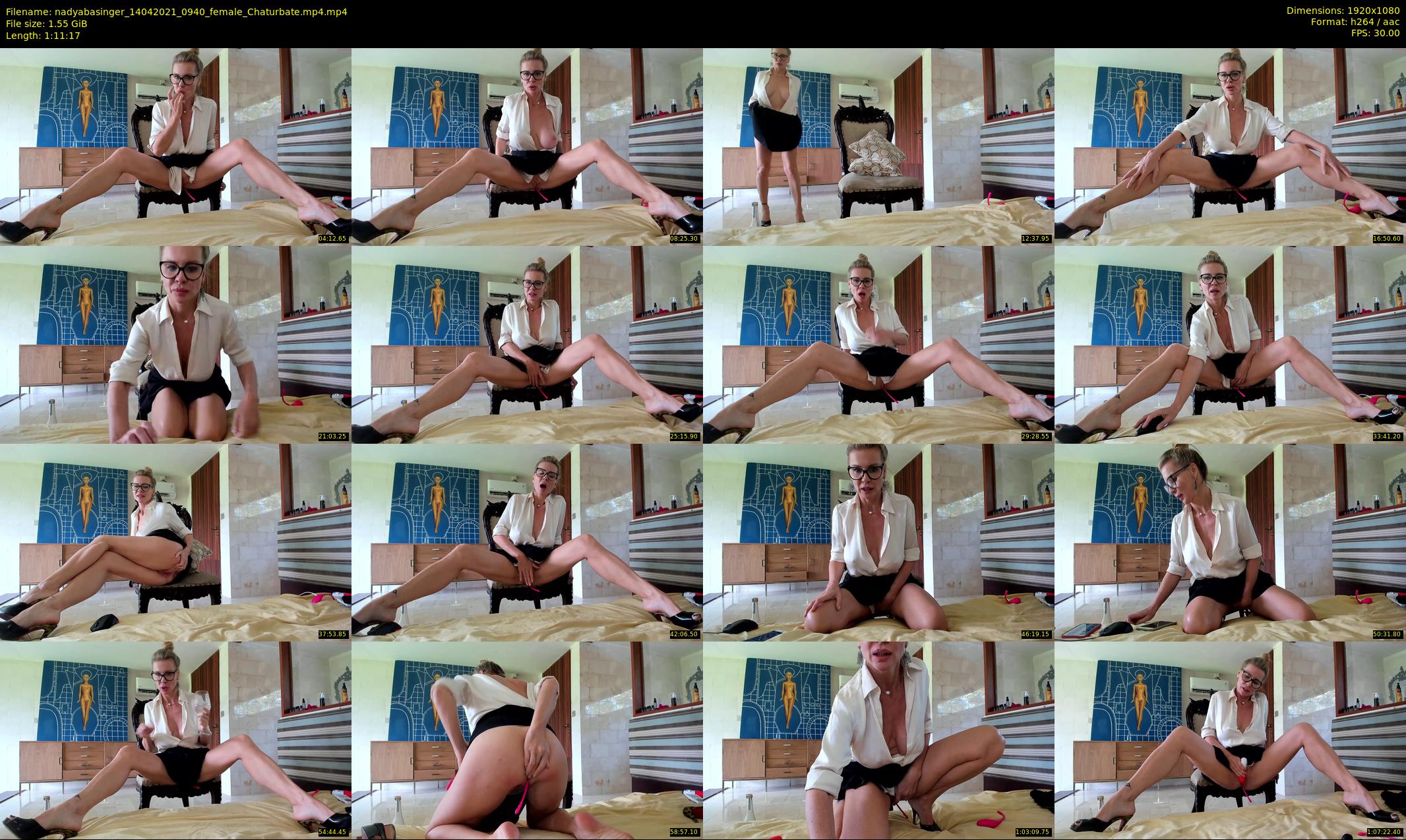nadyabasinger — 72 minute Chaturbate female cam show recording, 1080p, Apr 14, 2021