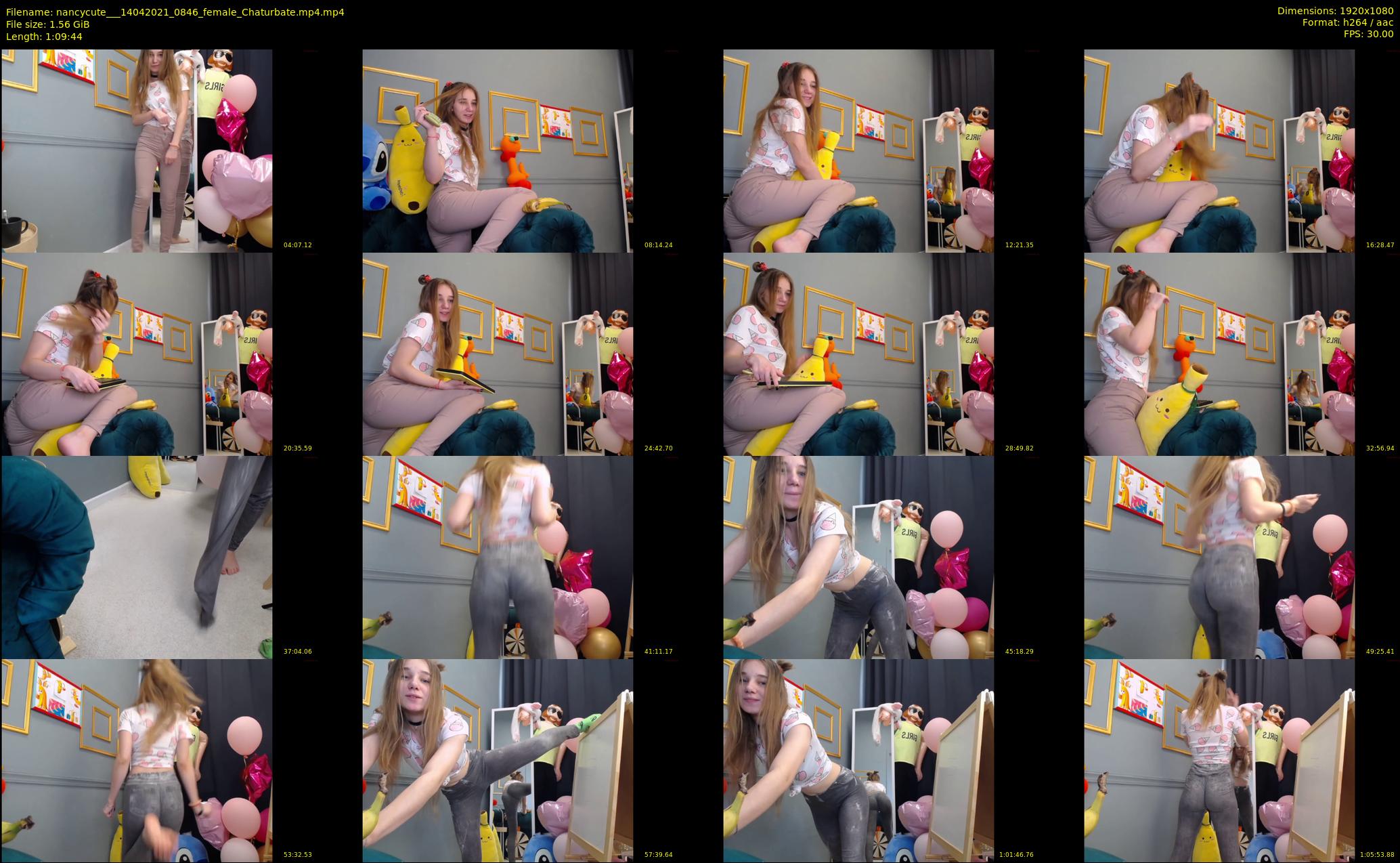 nancycute__ — 70 minute Chaturbate female cam show recording, 1080p, Apr 14, 2021
