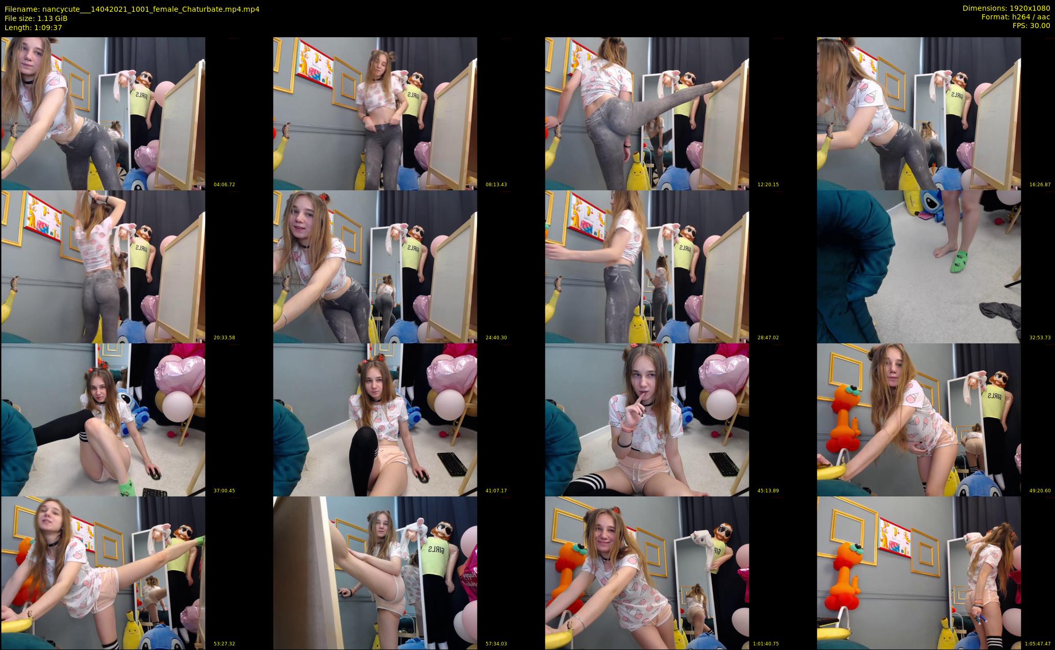 nancycute__ — 70 minute Chaturbate female cam show recording, 1080p, Apr 14, 2021