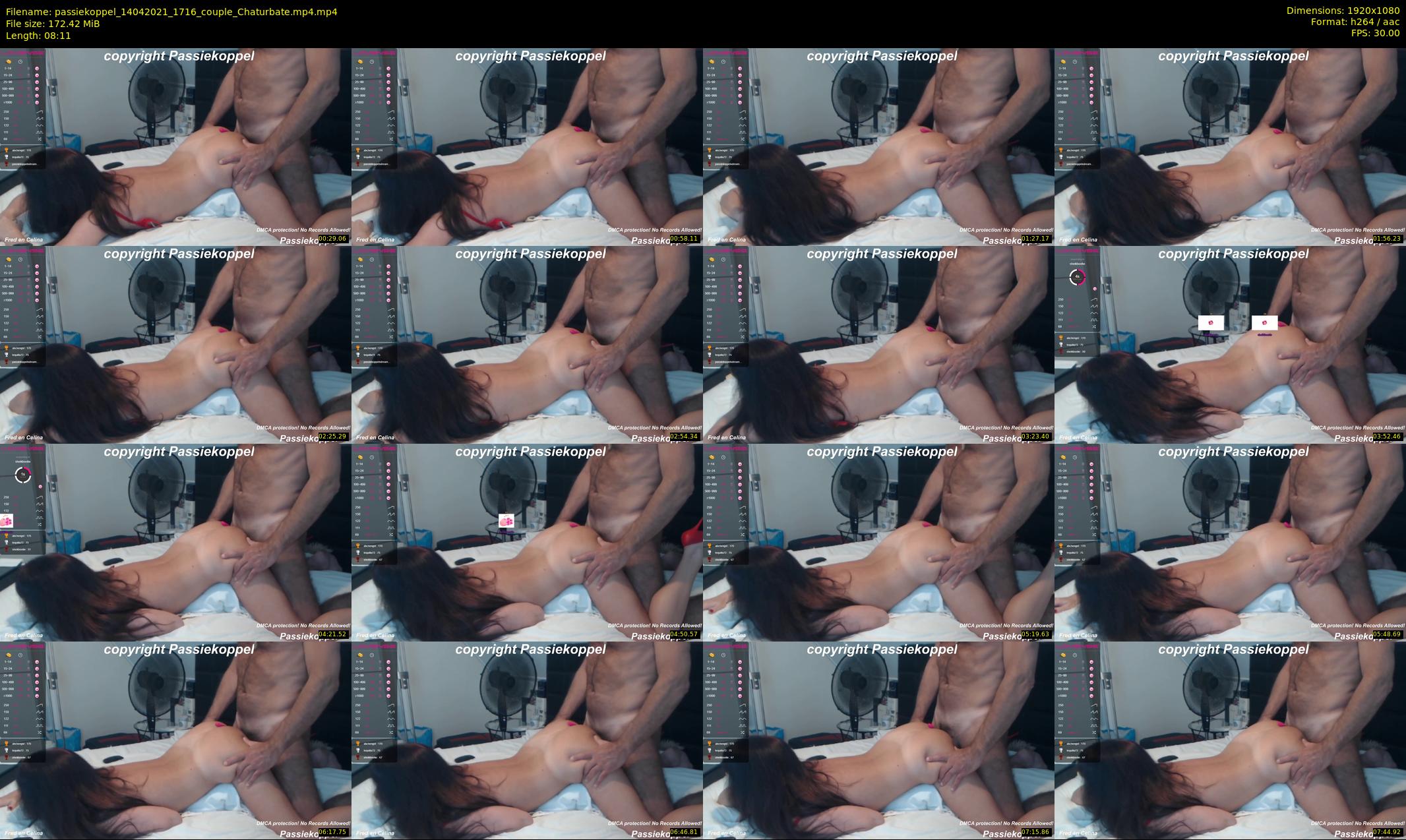 passiekoppel — 9 minute Chaturbate couple cam show recording, 1080p, Apr 14, 2021