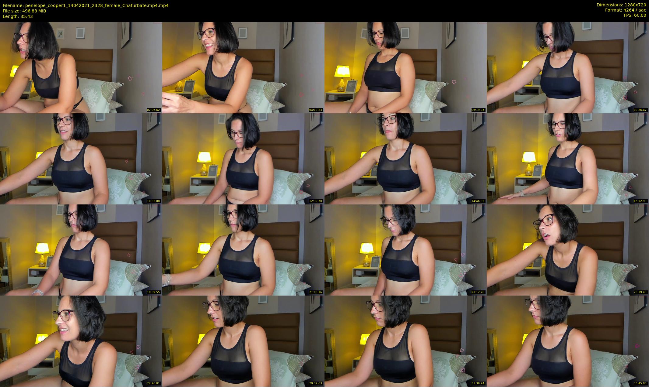 penelope_cooper1 — 36 minute Chaturbate female cam show recording, 720p, Apr 14, 2021