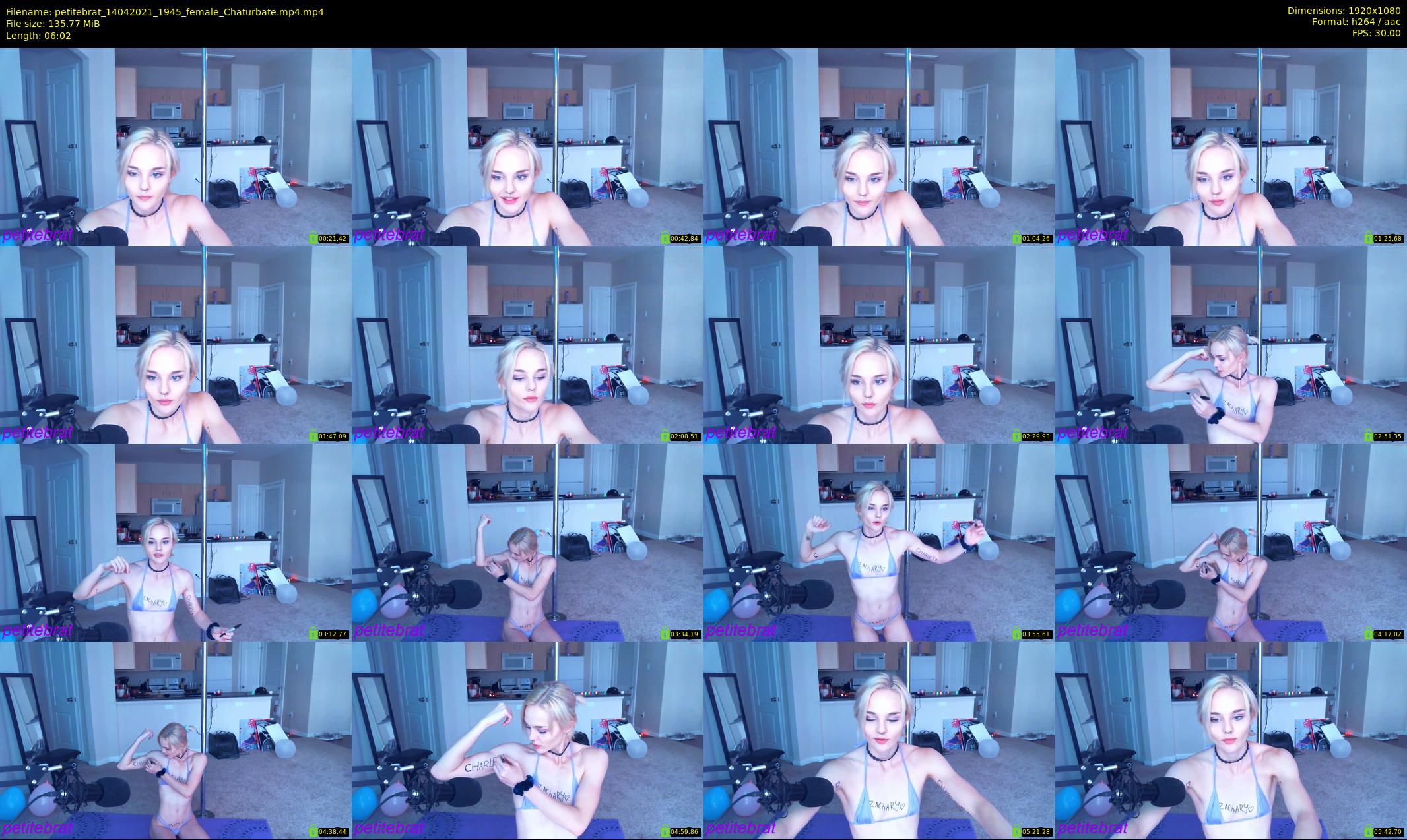 petitebrat — 7 minute Chaturbate female cam show recording, 1080p, Apr 14, 2021