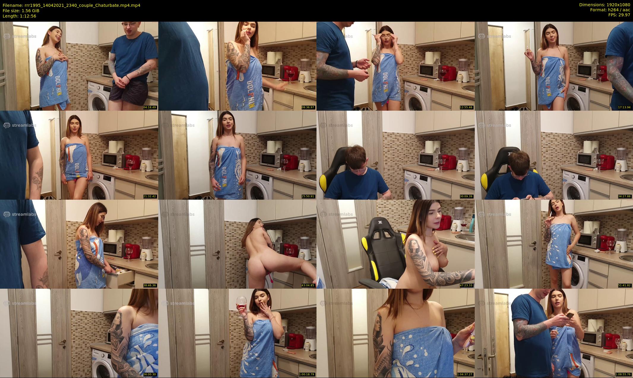 rrr1995 — 73 minute Chaturbate couple cam show recording, 1080p, Apr 14, 2021