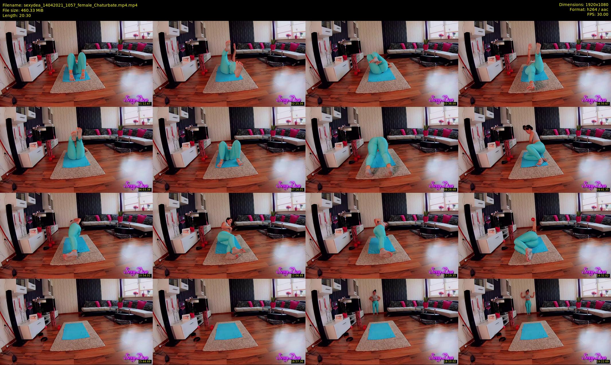 sexydea — 21 minute Chaturbate female cam show recording, 1080p, Apr 14, 2021