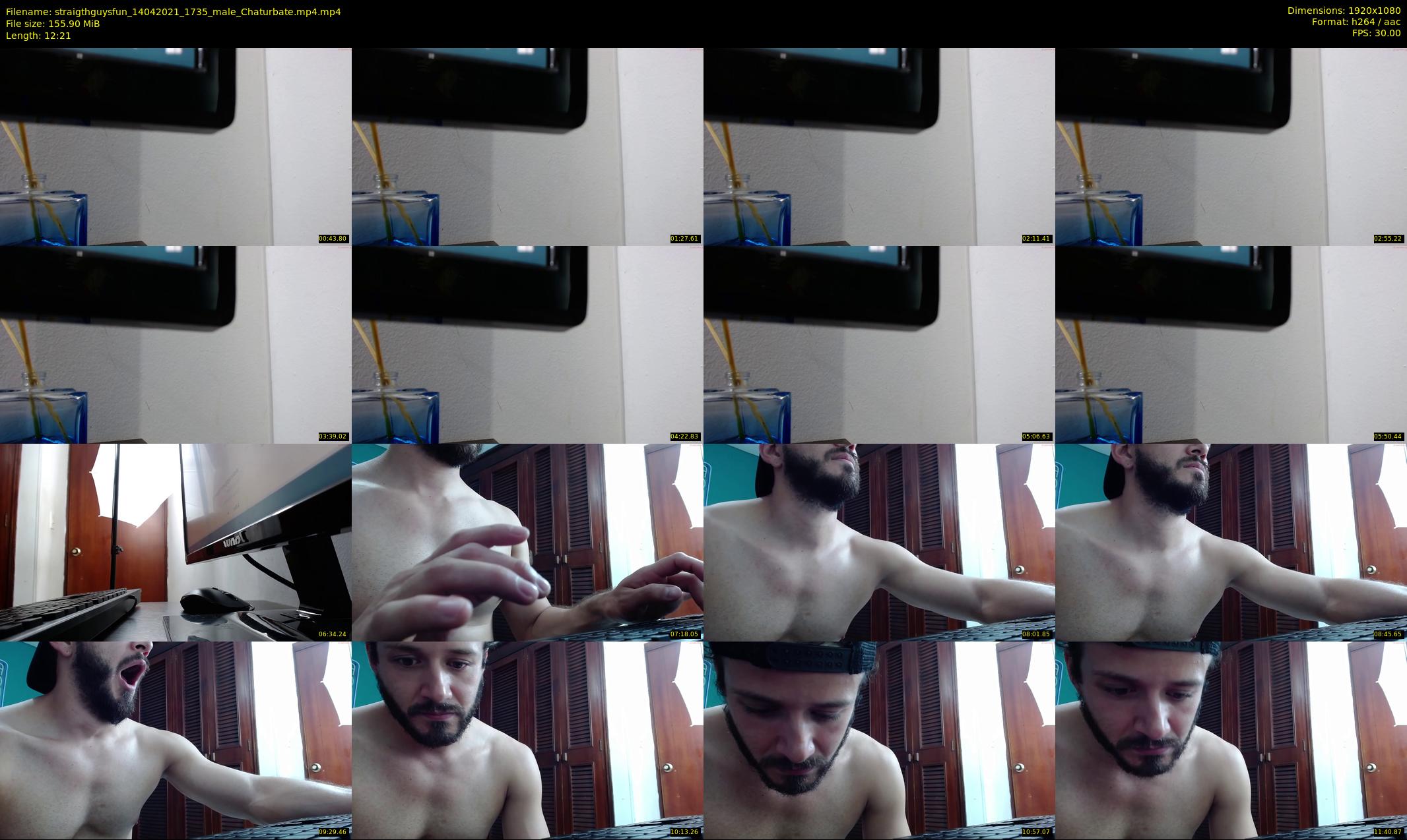straigthguysfun — 13 minute Chaturbate male cam show recording, 1080p, Apr 14, 2021