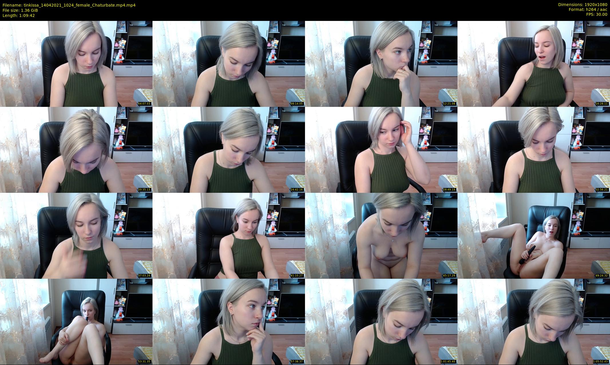 tinkissa — 70 minute Chaturbate couple cam show recording, 1080p, Apr 14, 2021