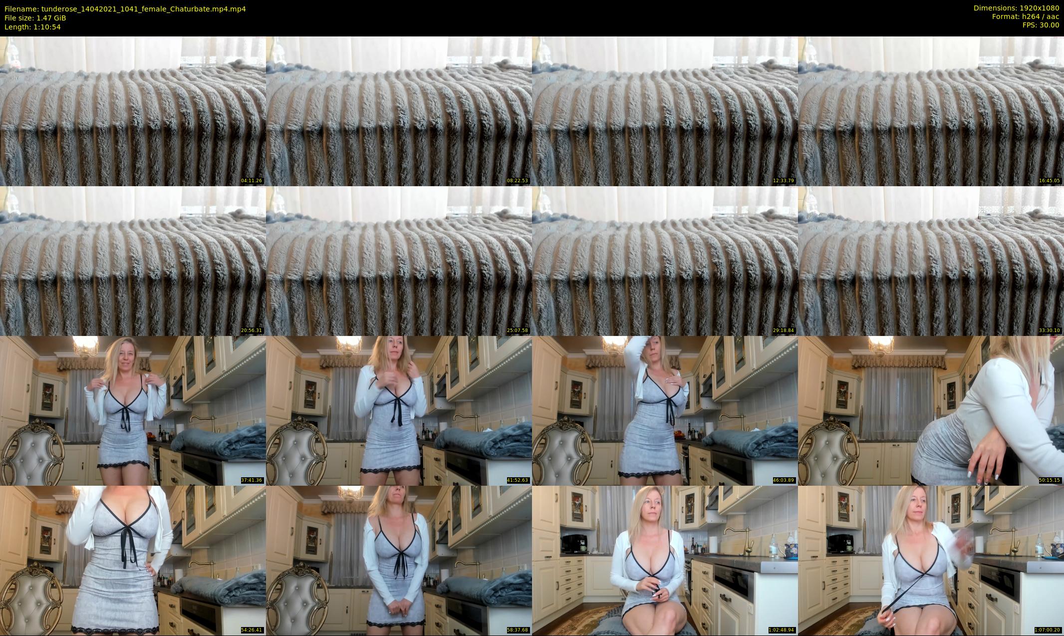 tunderose — 71 minute Chaturbate female cam show recording, 1080p, Apr 14, 2021