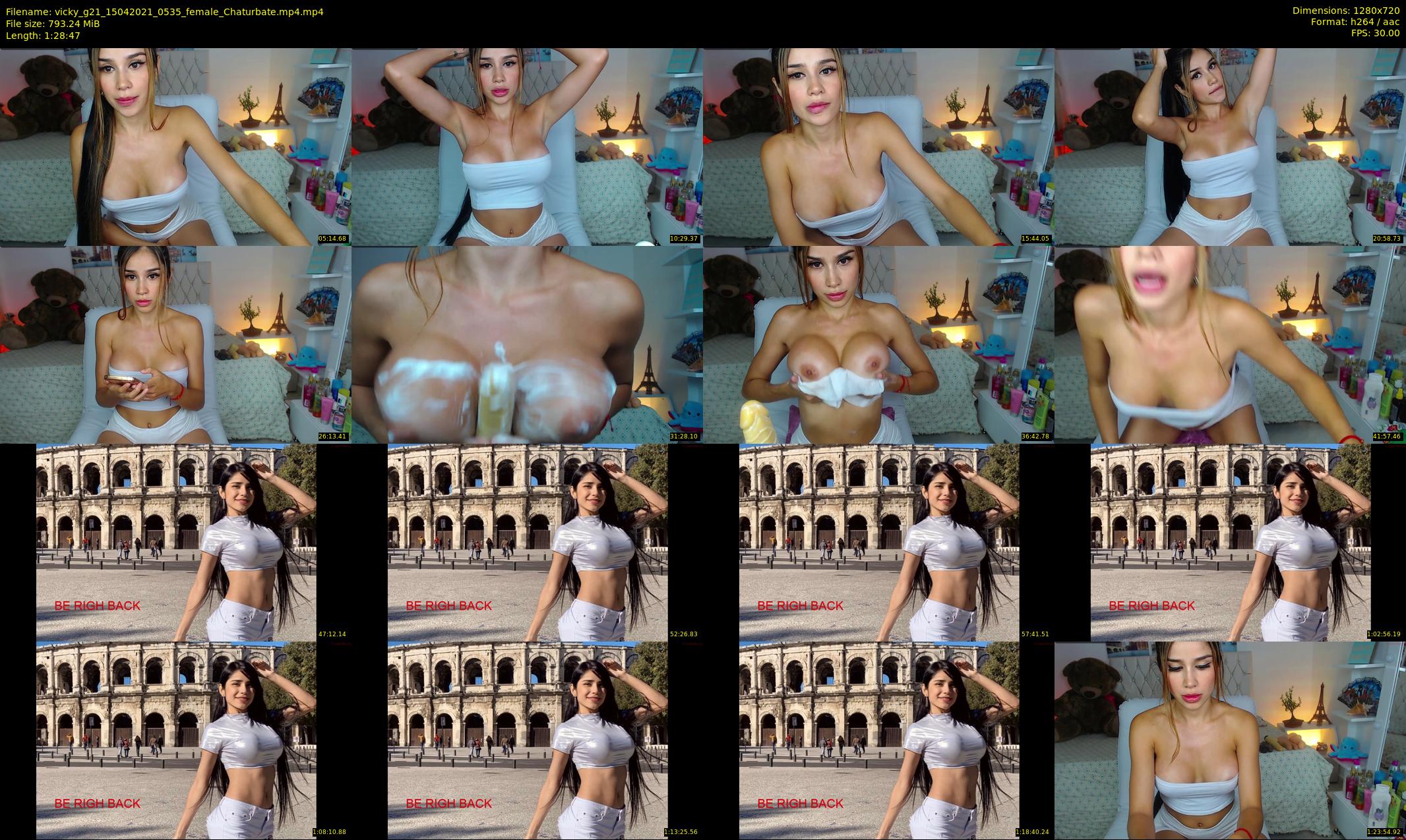 vicky_g21 — 89 minute Chaturbate female cam show recording, 720p, Apr 15, 2021