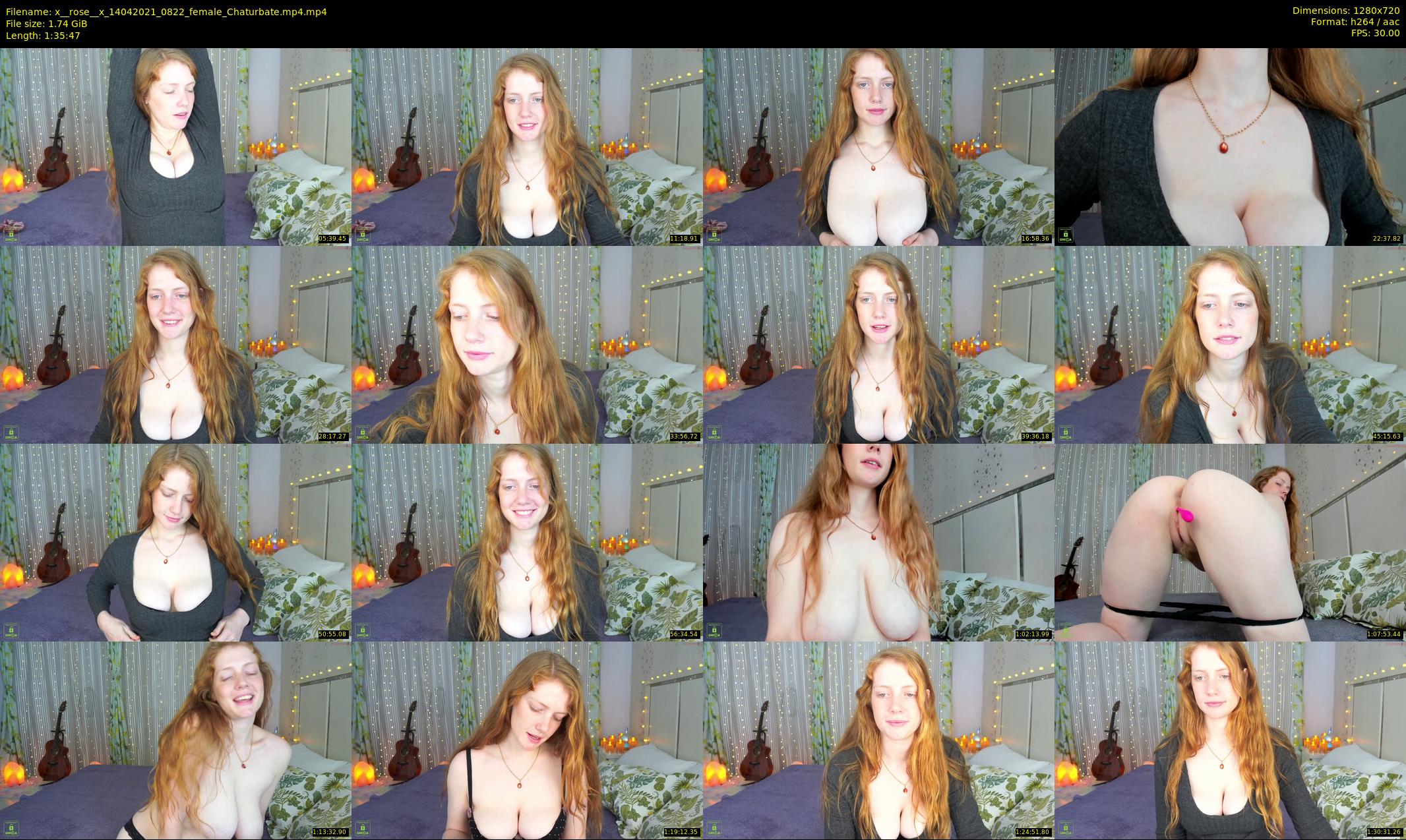 x__rose__x — 96 minute Chaturbate female cam show recording, 720p, Apr 14, 2021
