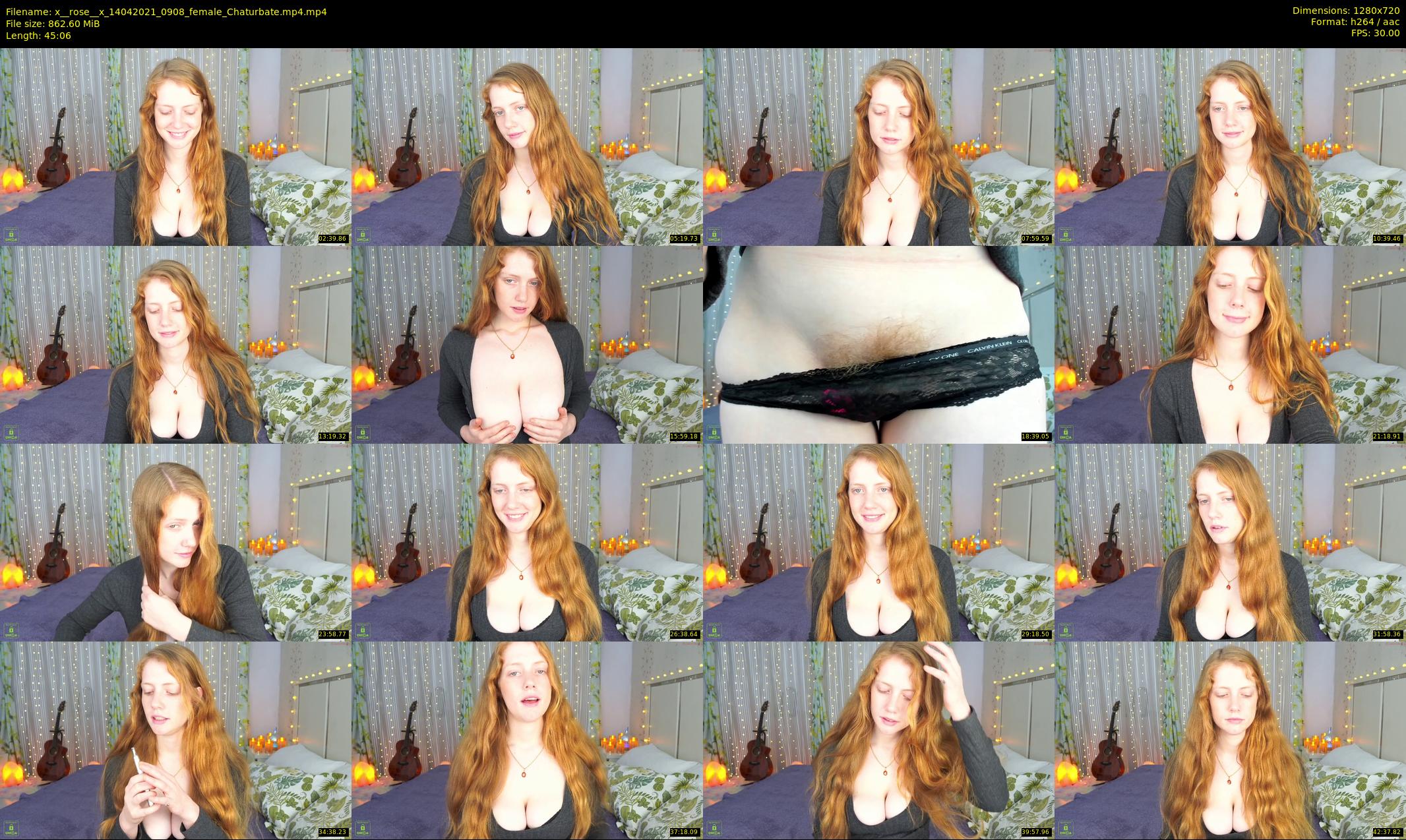 x__rose__x — 46 minute Chaturbate female cam show recording, 720p, Apr 14, 2021