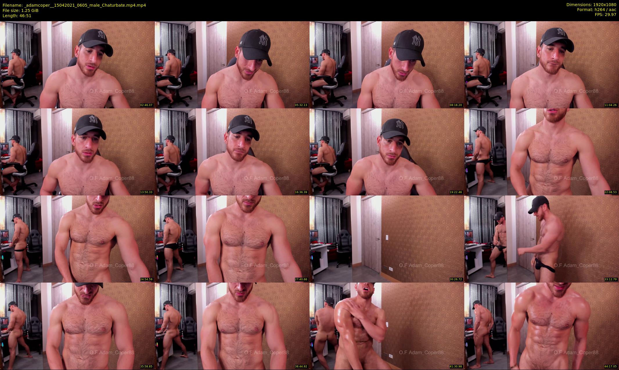 _adamcoper_ — 47 minute Chaturbate male cam show recording, 1080p, Apr 15, 2021