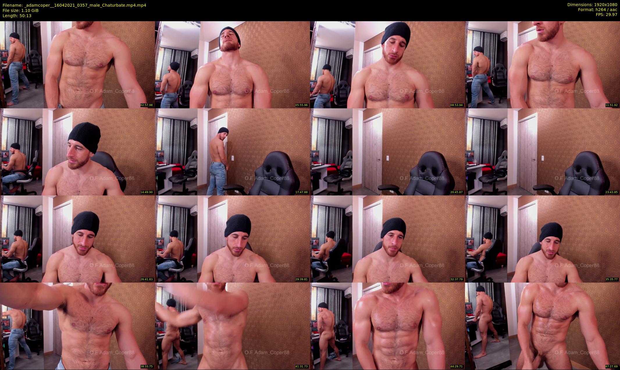 _adamcoper_ — 51 minute Chaturbate male cam show recording, 1080p, Apr 16, 2021