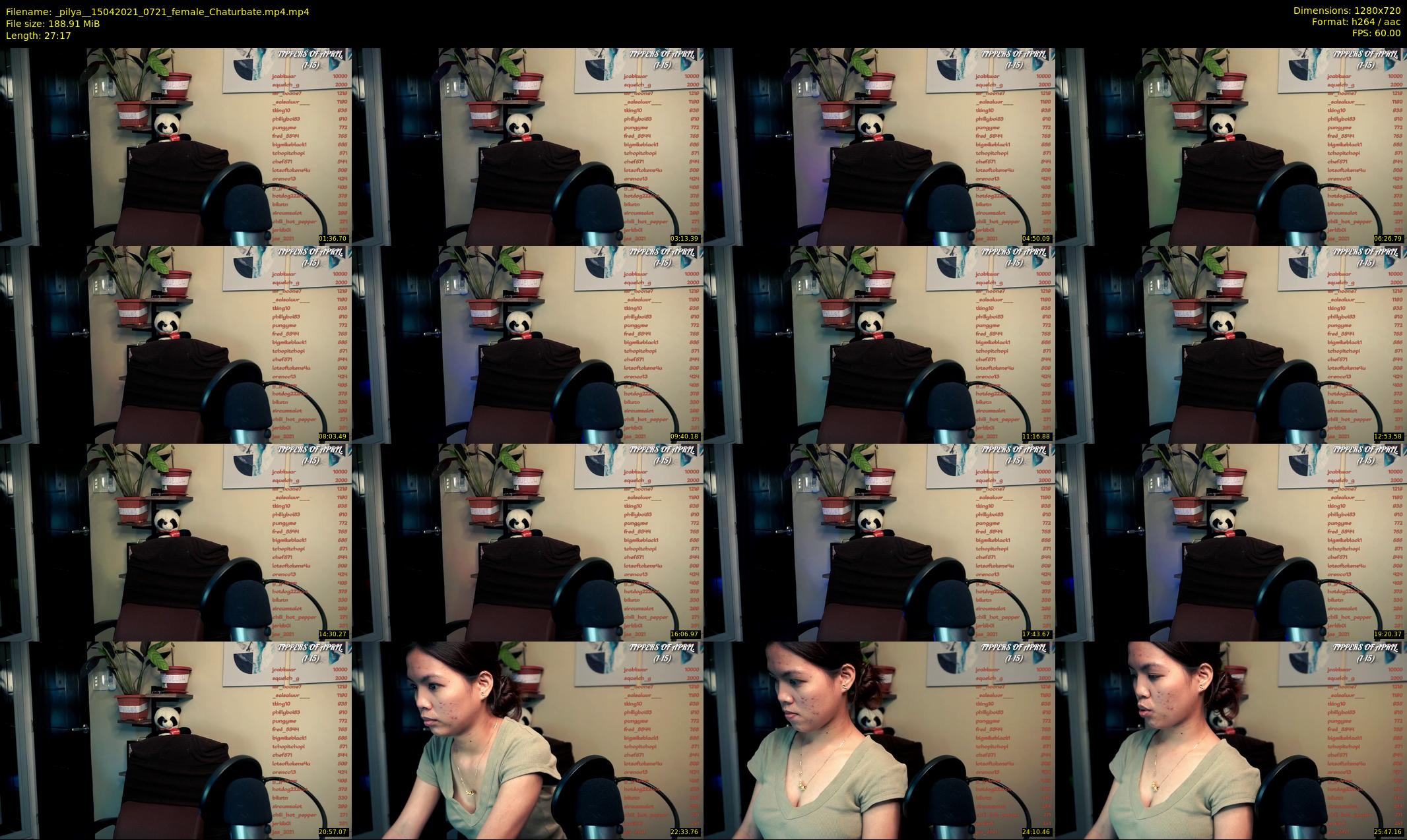 _pilya_ — 28 minute Chaturbate female cam show recording, 720p, Apr 15, 2021